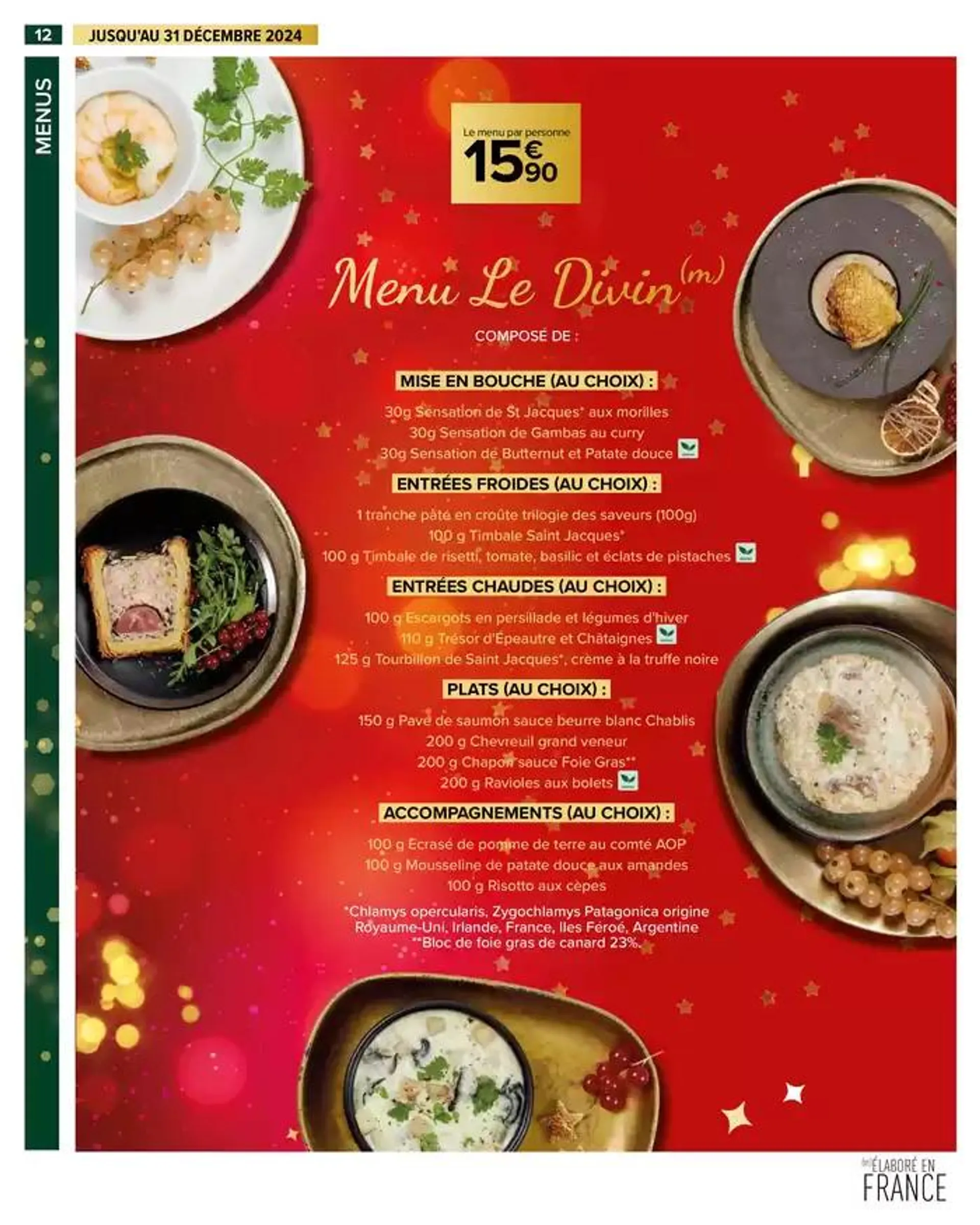 JOYEUX NOËL & MEILLEURS PRIX - 30% D'ÉCONOMIES du 10 décembre au 24 décembre 2024 - Catalogue page 18