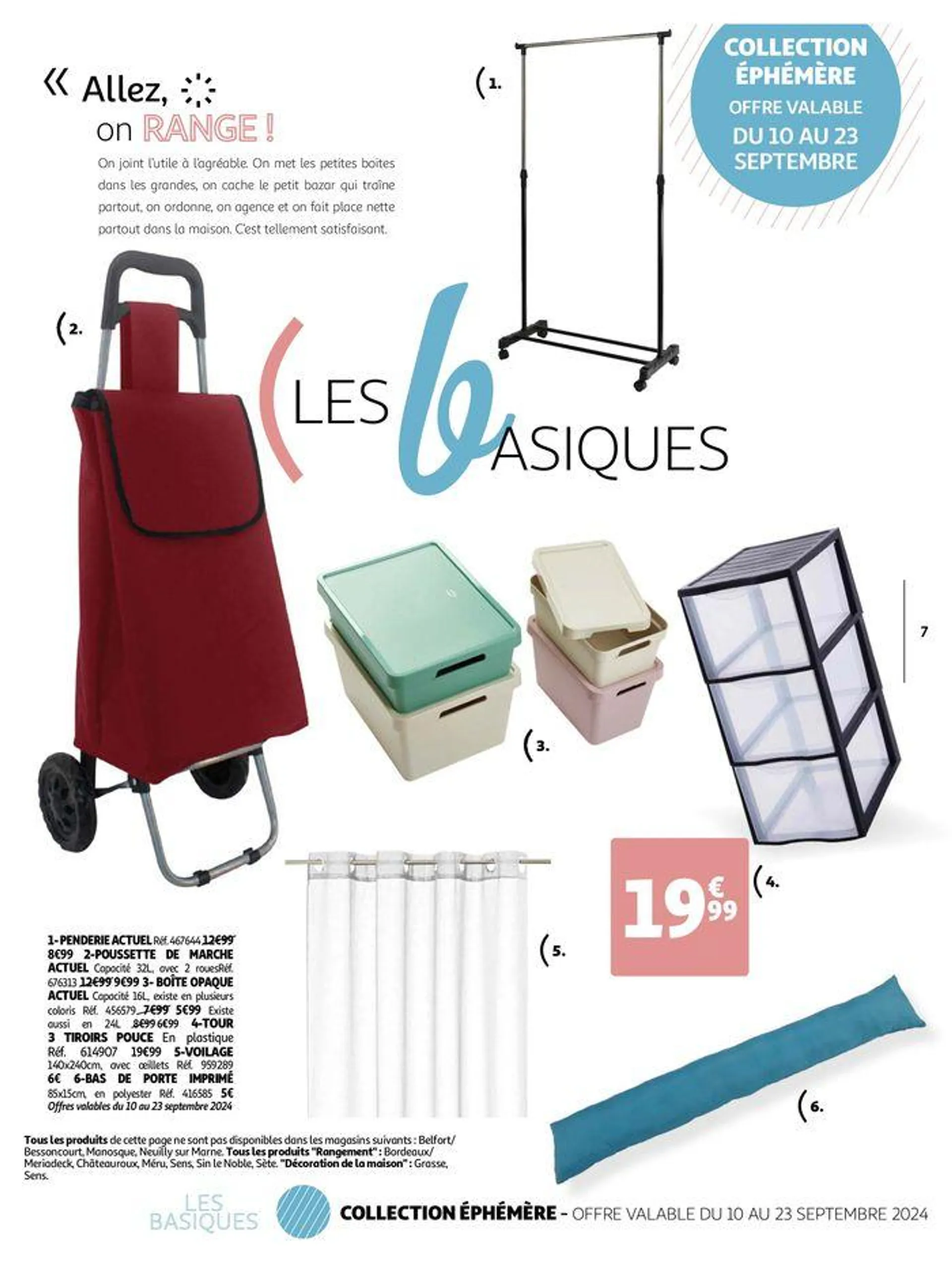 Collection Déco : Si bien chez soi du 10 septembre au 28 octobre 2024 - Catalogue page 7