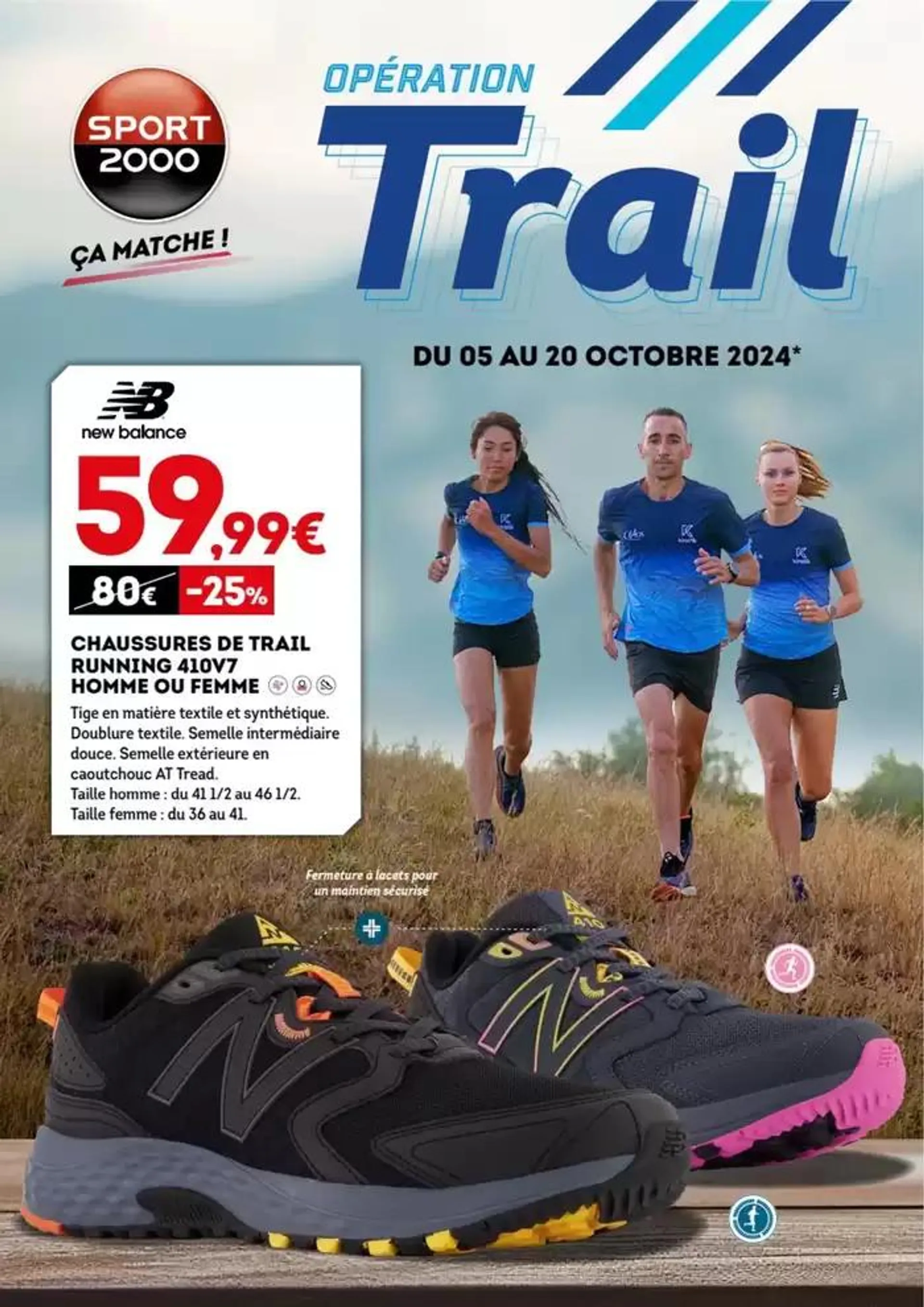 Opération Trail du 7 octobre au 20 octobre 2024 - Catalogue page 1