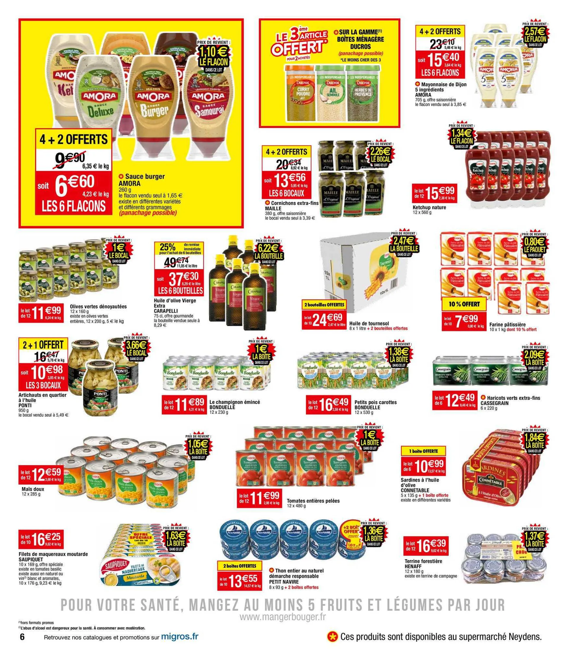 Catalogue Migros France du 23 août au 29 août 2023 - Catalogue page 6