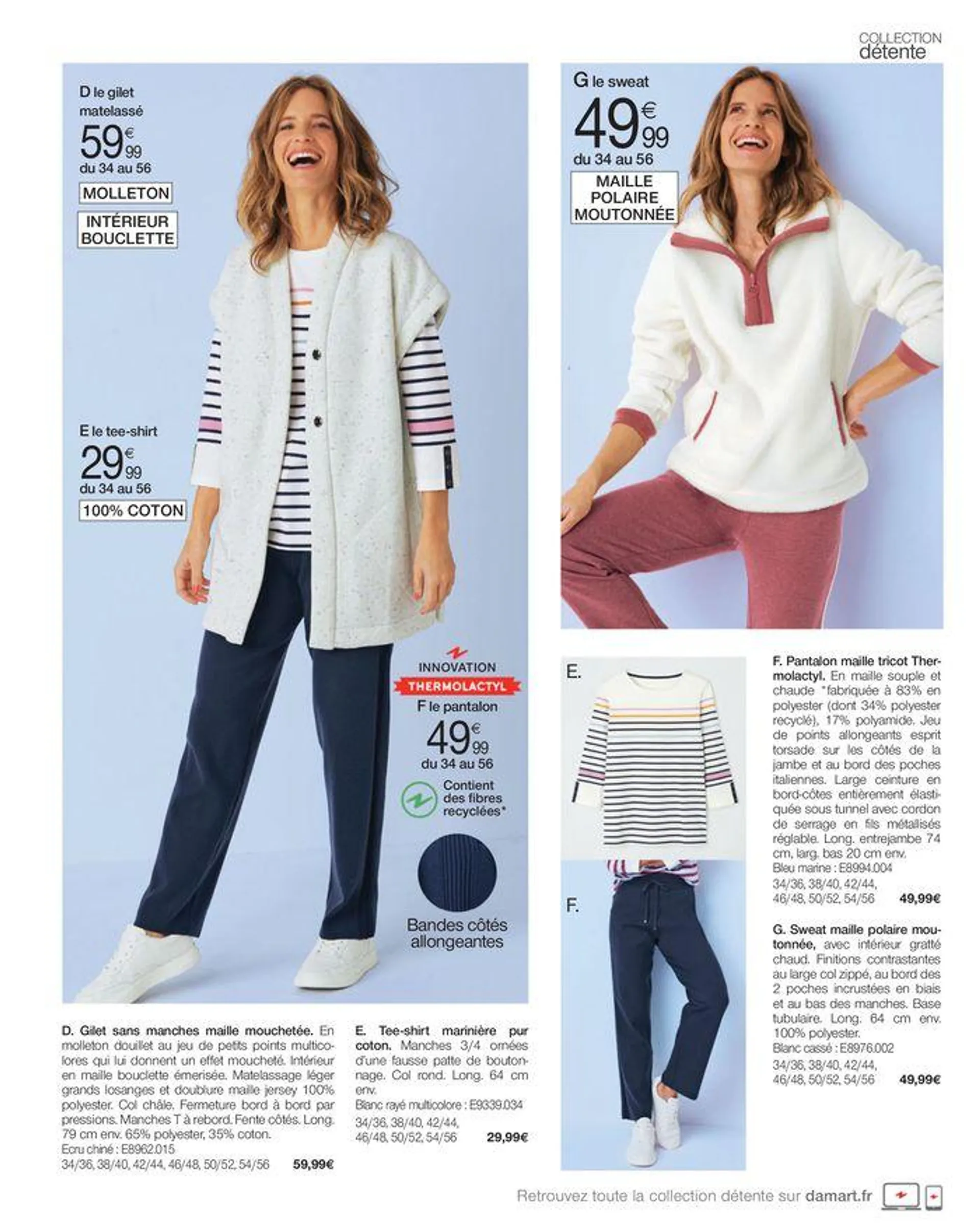 Le confort me donne du style du 10 mai au 31 octobre 2024 - Catalogue page 53