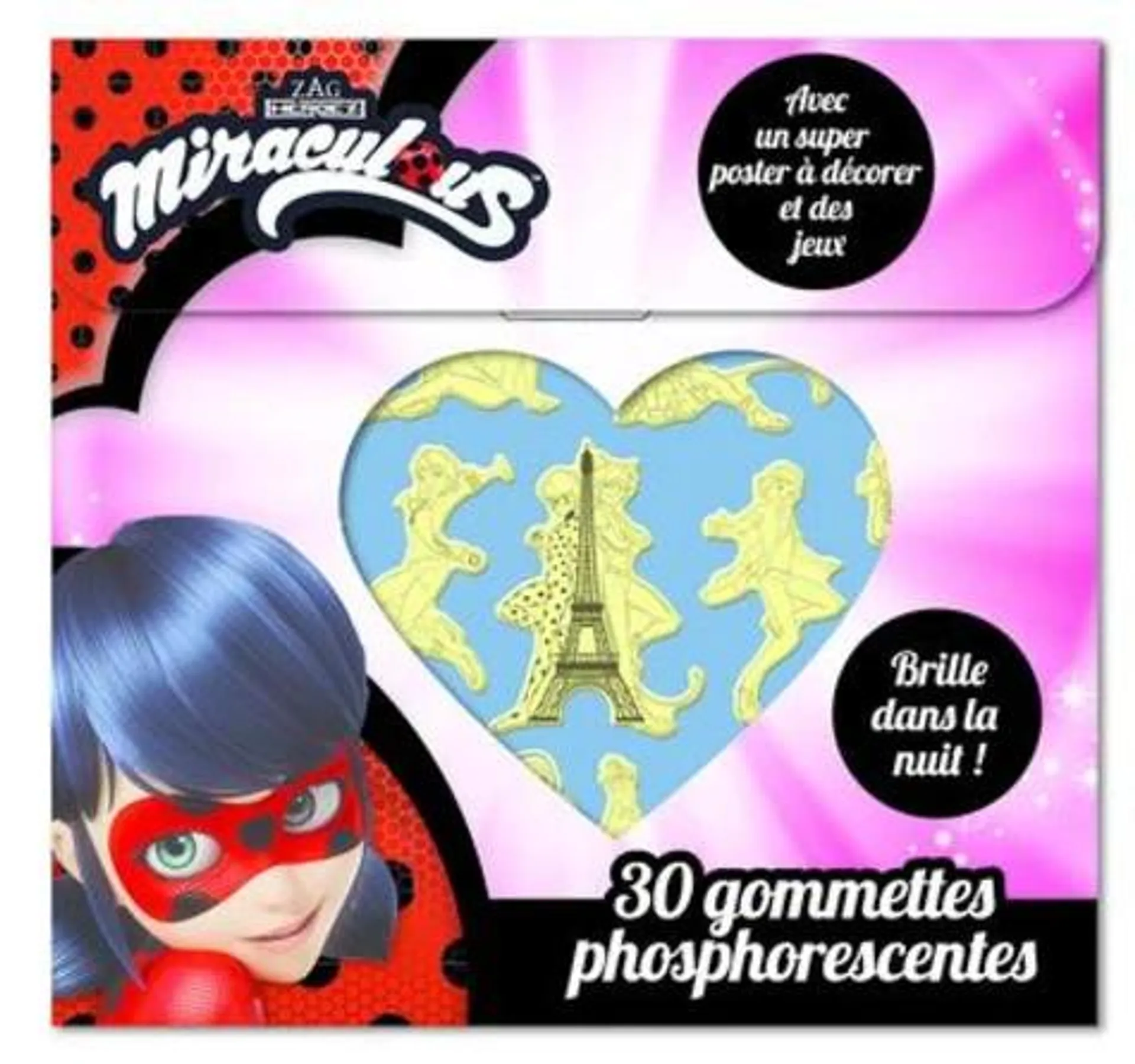 Gommettes phosphorescentes Miraculous - Album