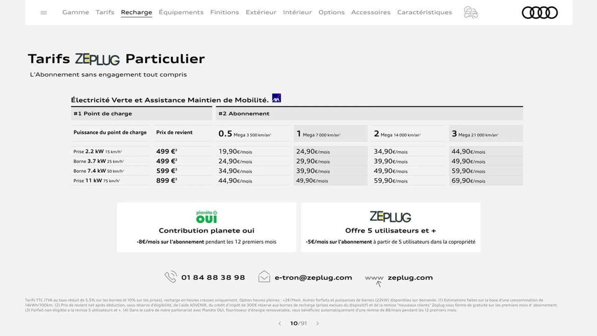 Audi Q5 & SQ5 du 20 août au 31 décembre 2024 - Catalogue page 10