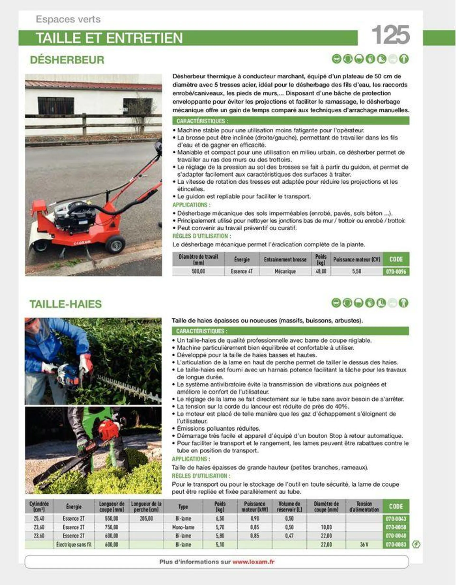 Loxam Catalogue de location du 9 avril au 31 décembre 2024 - Catalogue page 31