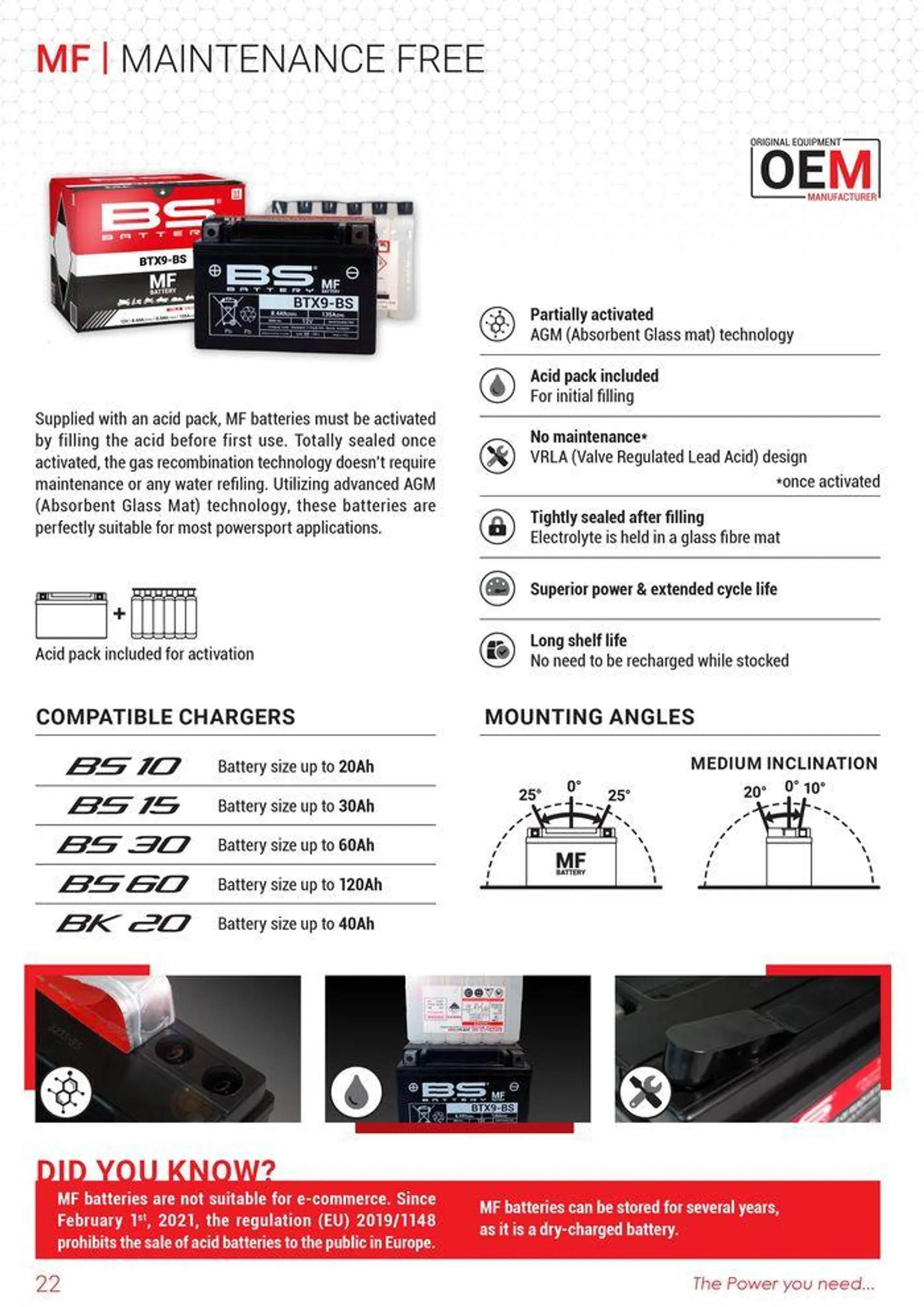 BS BATTERY 2024 du 12 septembre au 31 décembre 2024 - Catalogue page 22