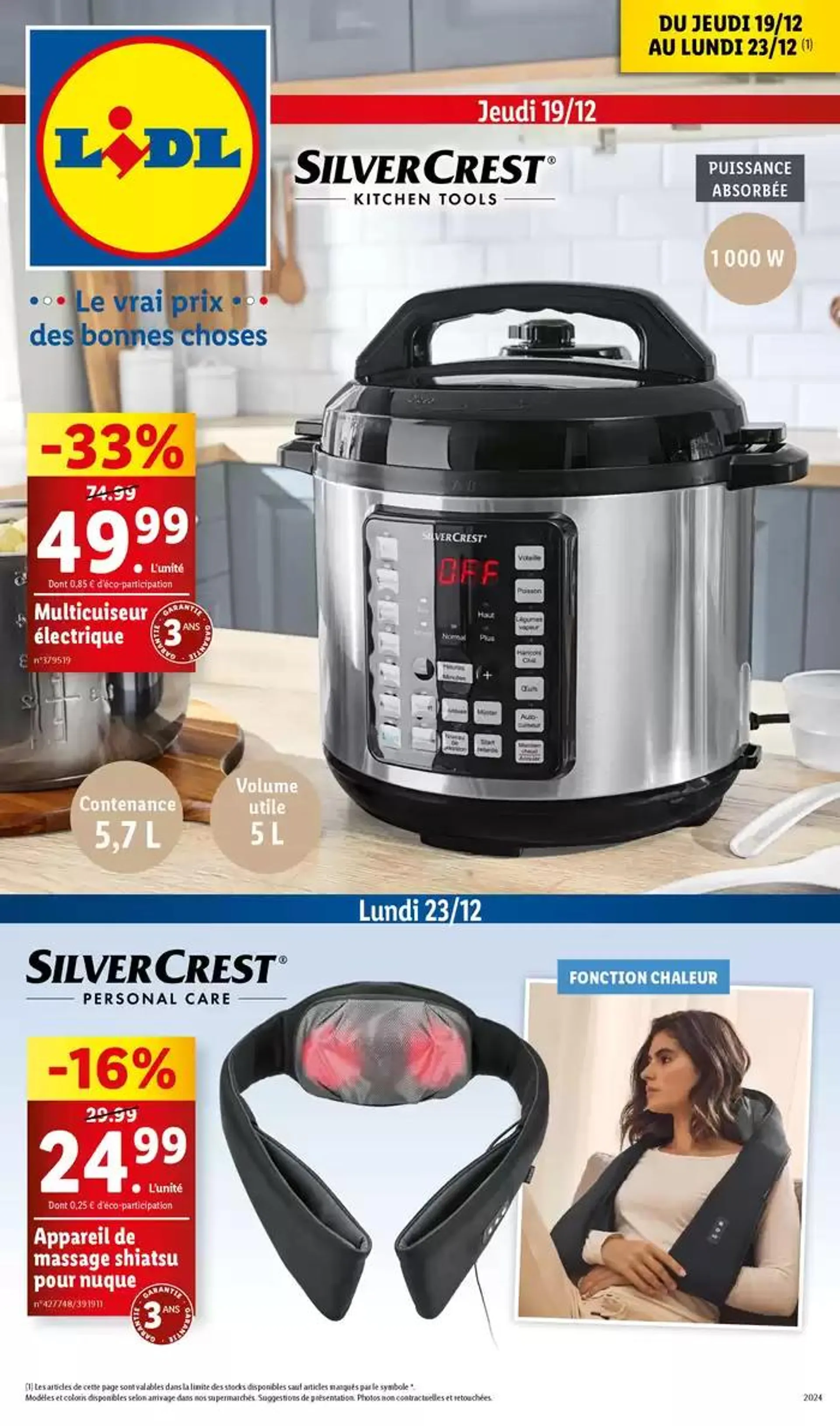 Faites de chaque repas un succès grâce aux équipements Silvercrest chez Lidl! - 1