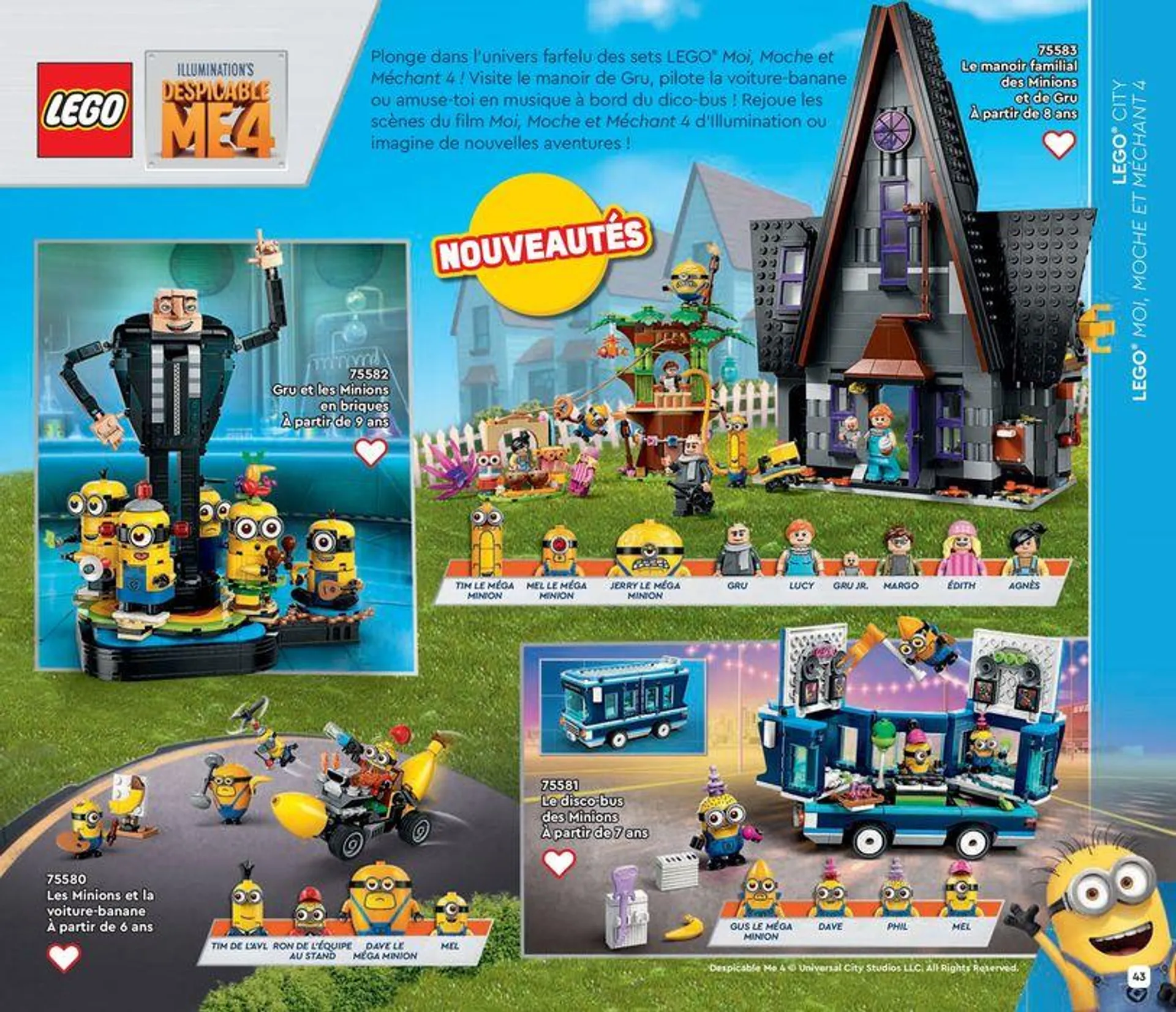 LEGO 2024 du 1 juillet au 31 décembre 2024 - Catalogue page 43