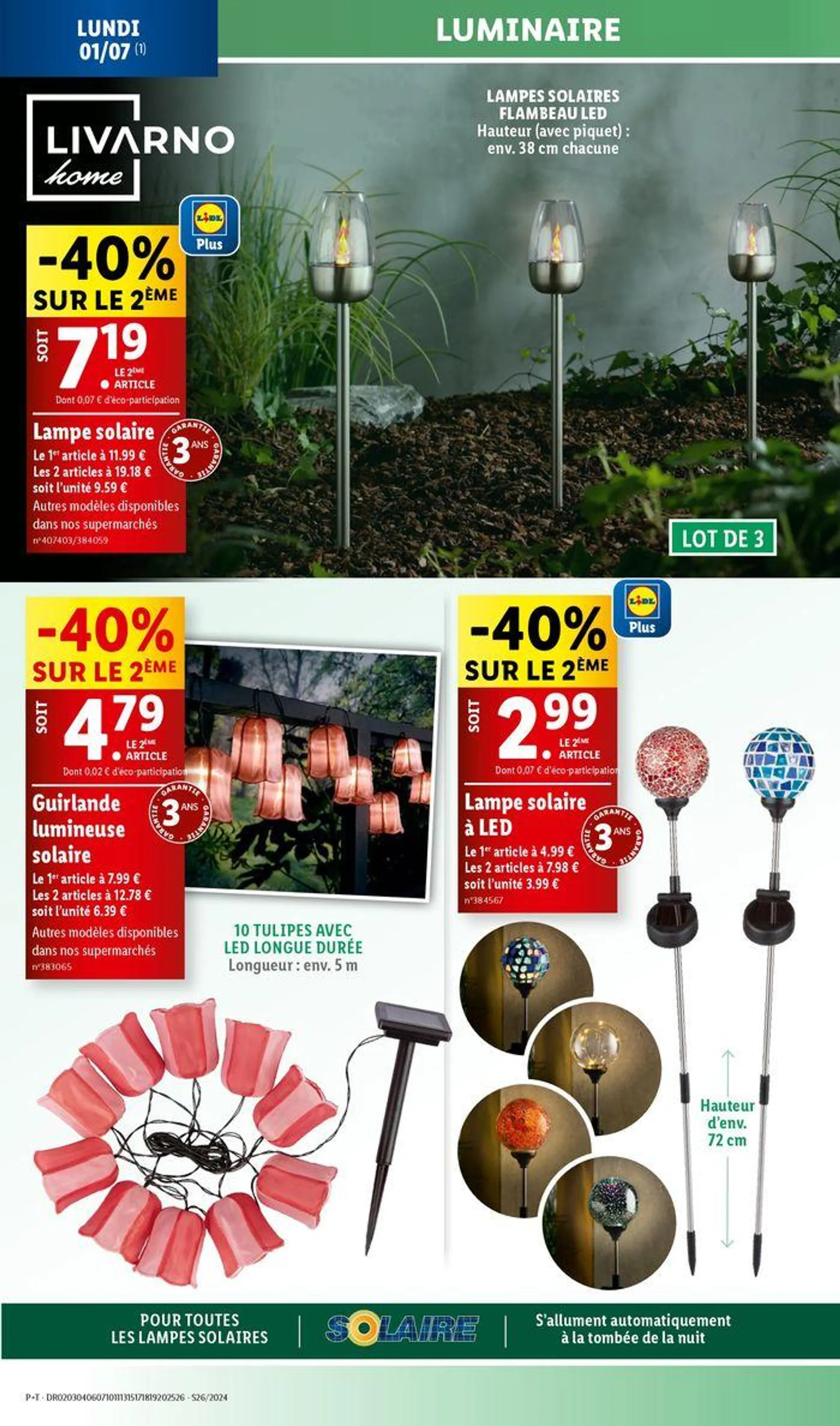 Retrouvez les offres Lidl de la semaine : bricolage, jardin et cuisine ! du 27 juin au 1 juillet 2024 - Catalogue page 36