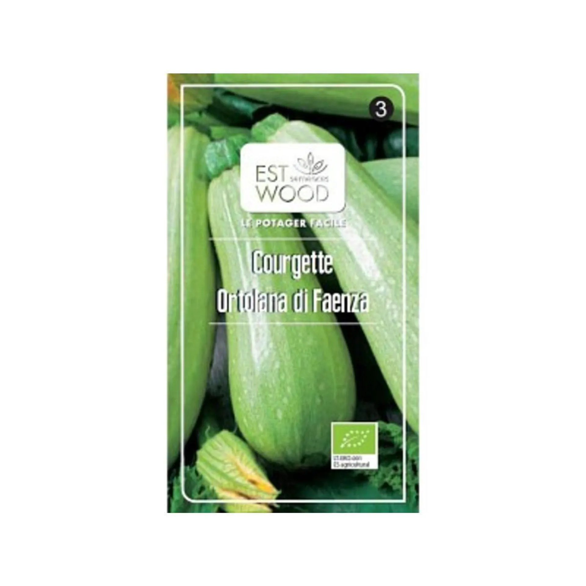 Semences de courgette ortolana bio