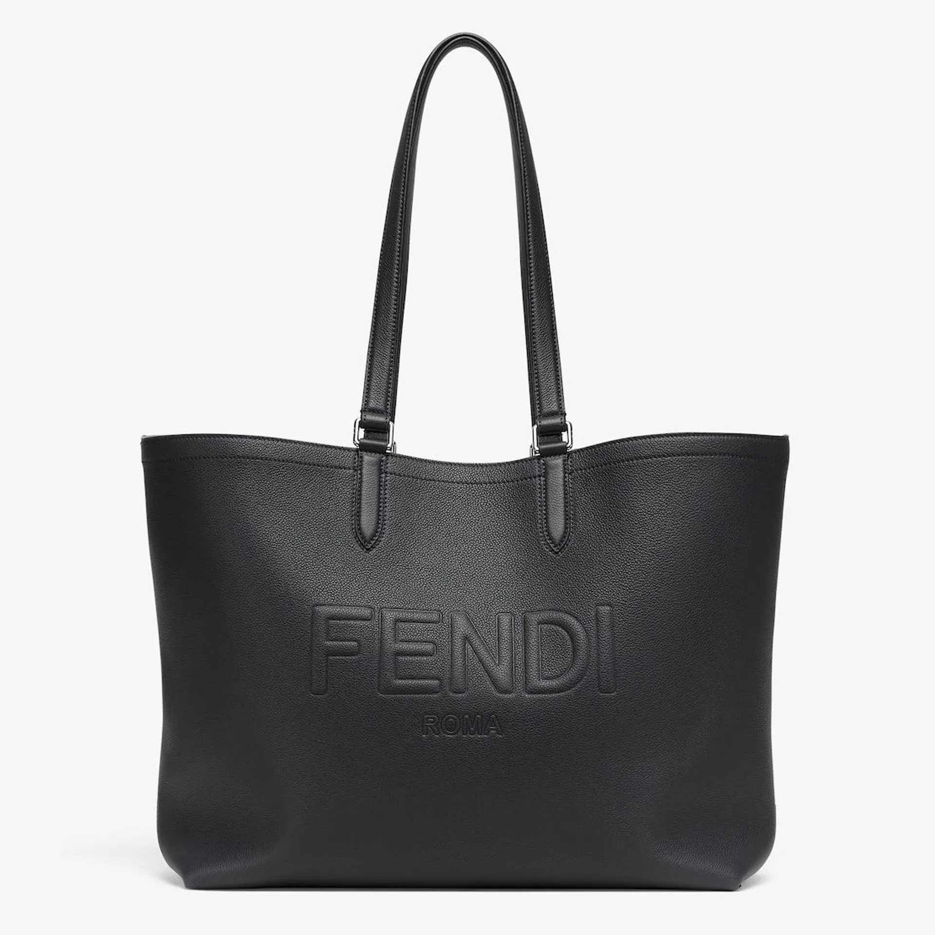 Sac shopping en cuir Fendi Roma