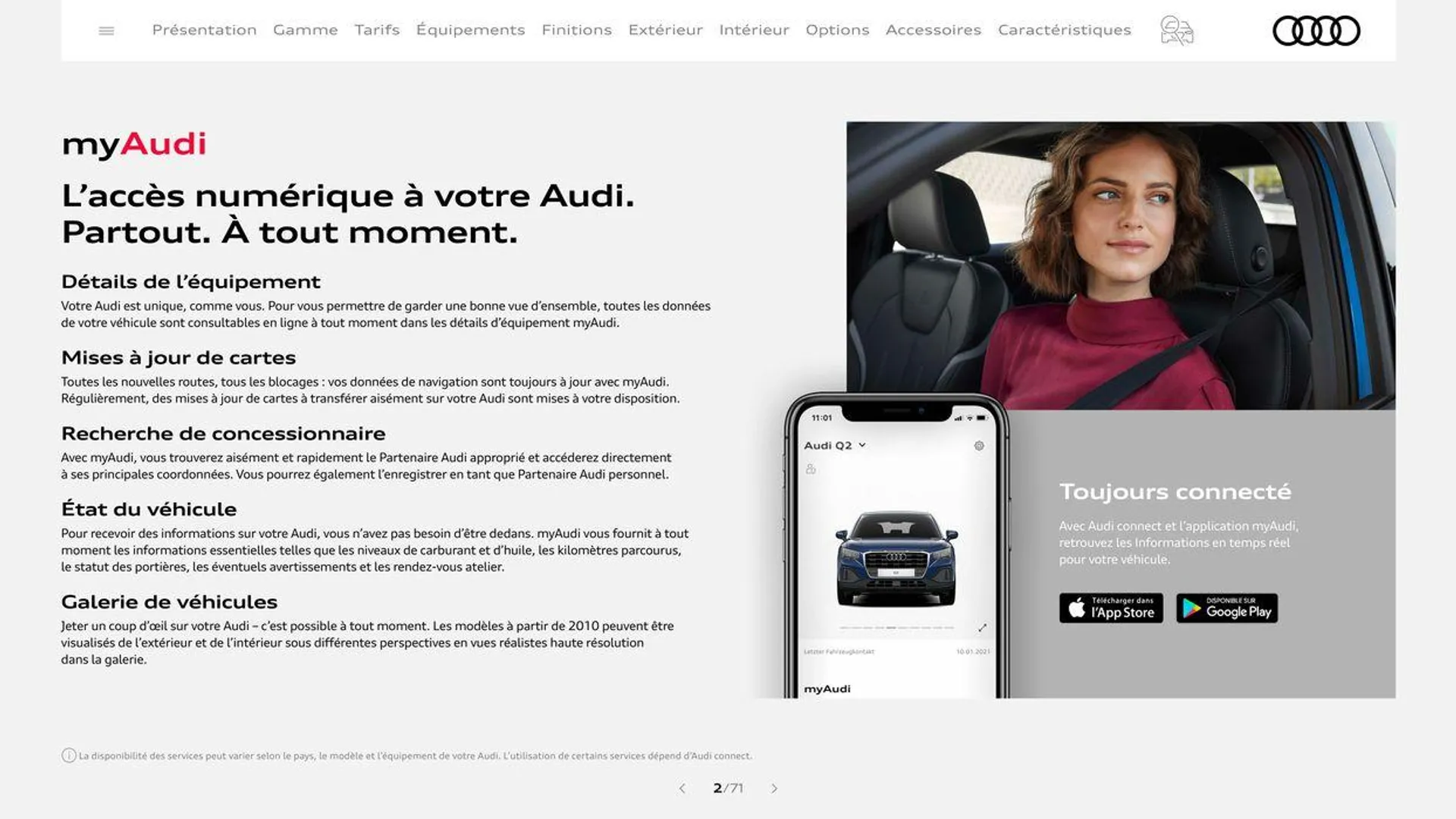 Audi Q2 du 20 août au 31 décembre 2024 - Catalogue page 2