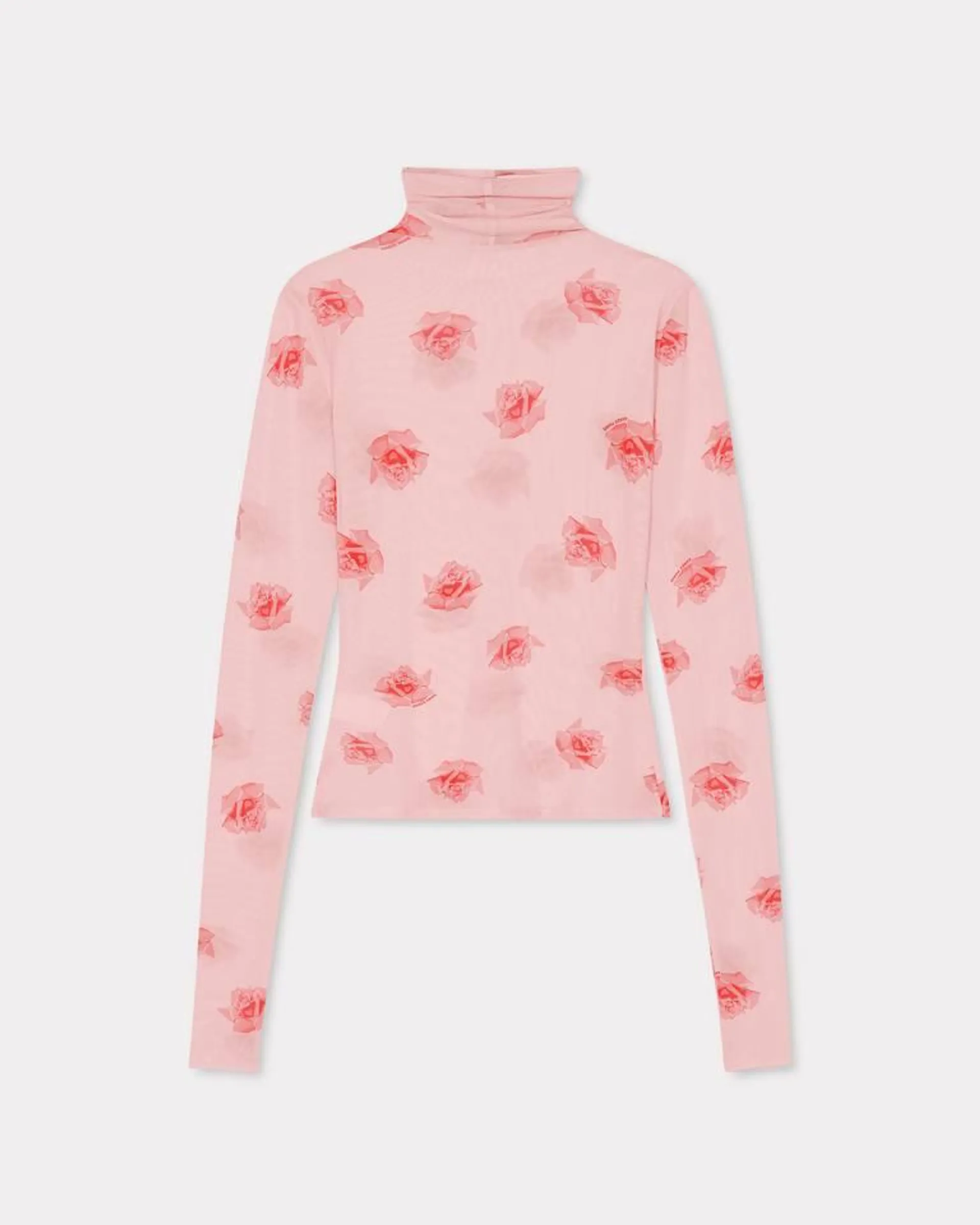 Top à col roulé 'KENZO Rose'