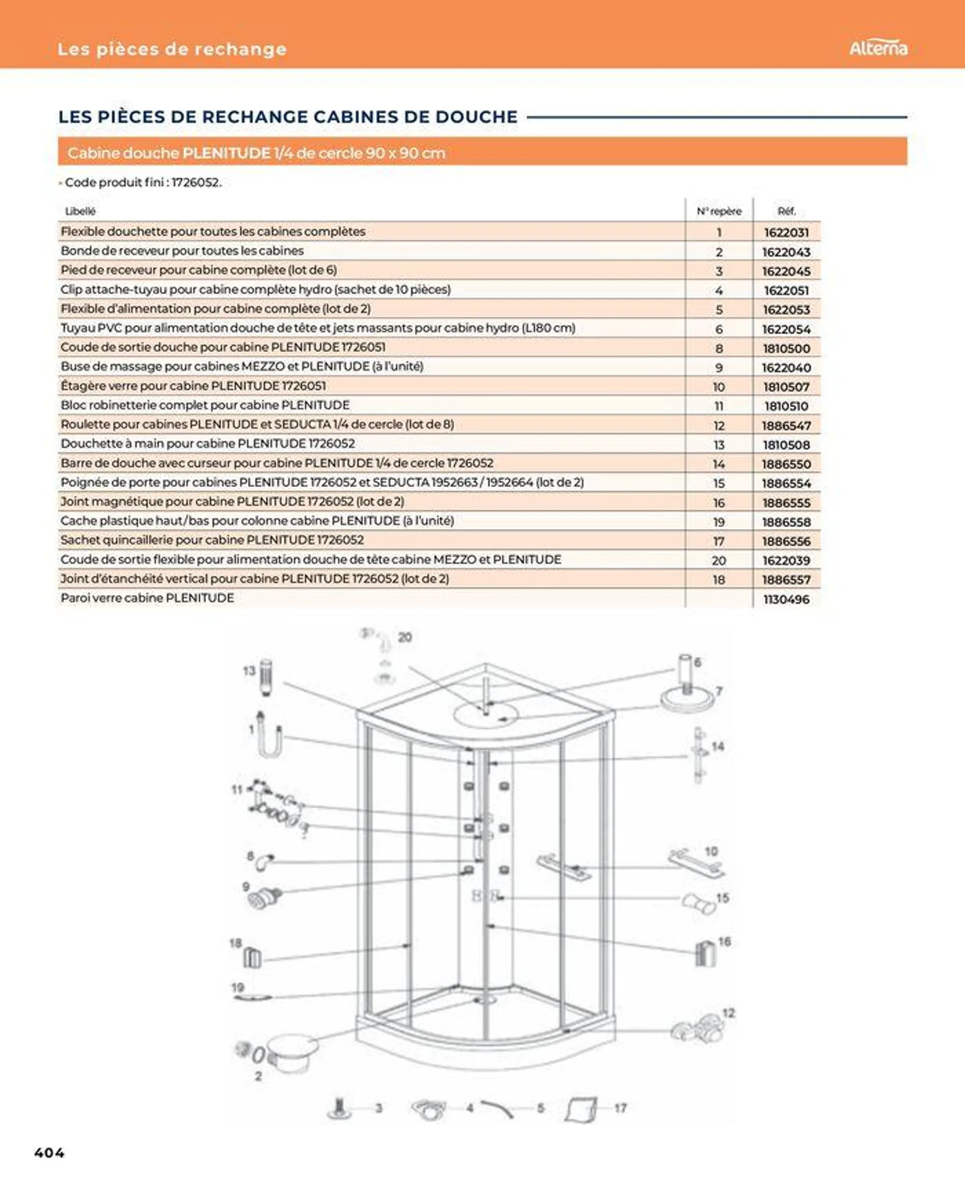 La salle de bain en toute sérénité du 17 janvier au 31 août 2024 - Catalogue page 404