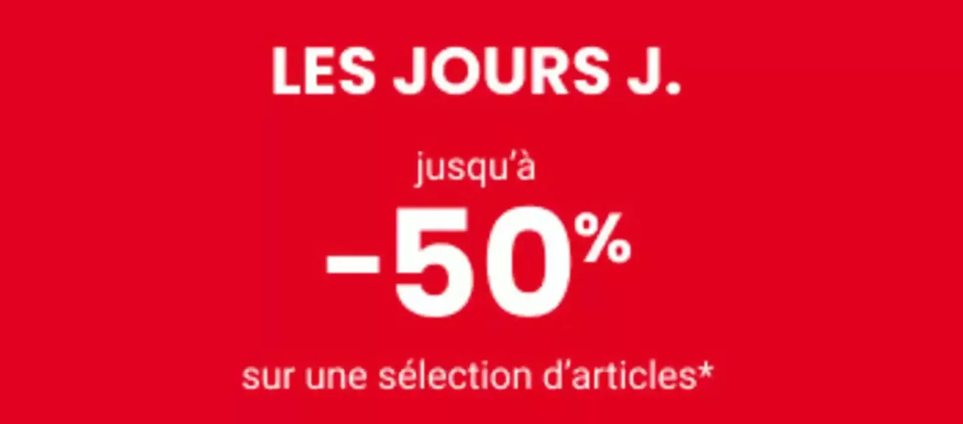 Les jours Jules -50% - 1