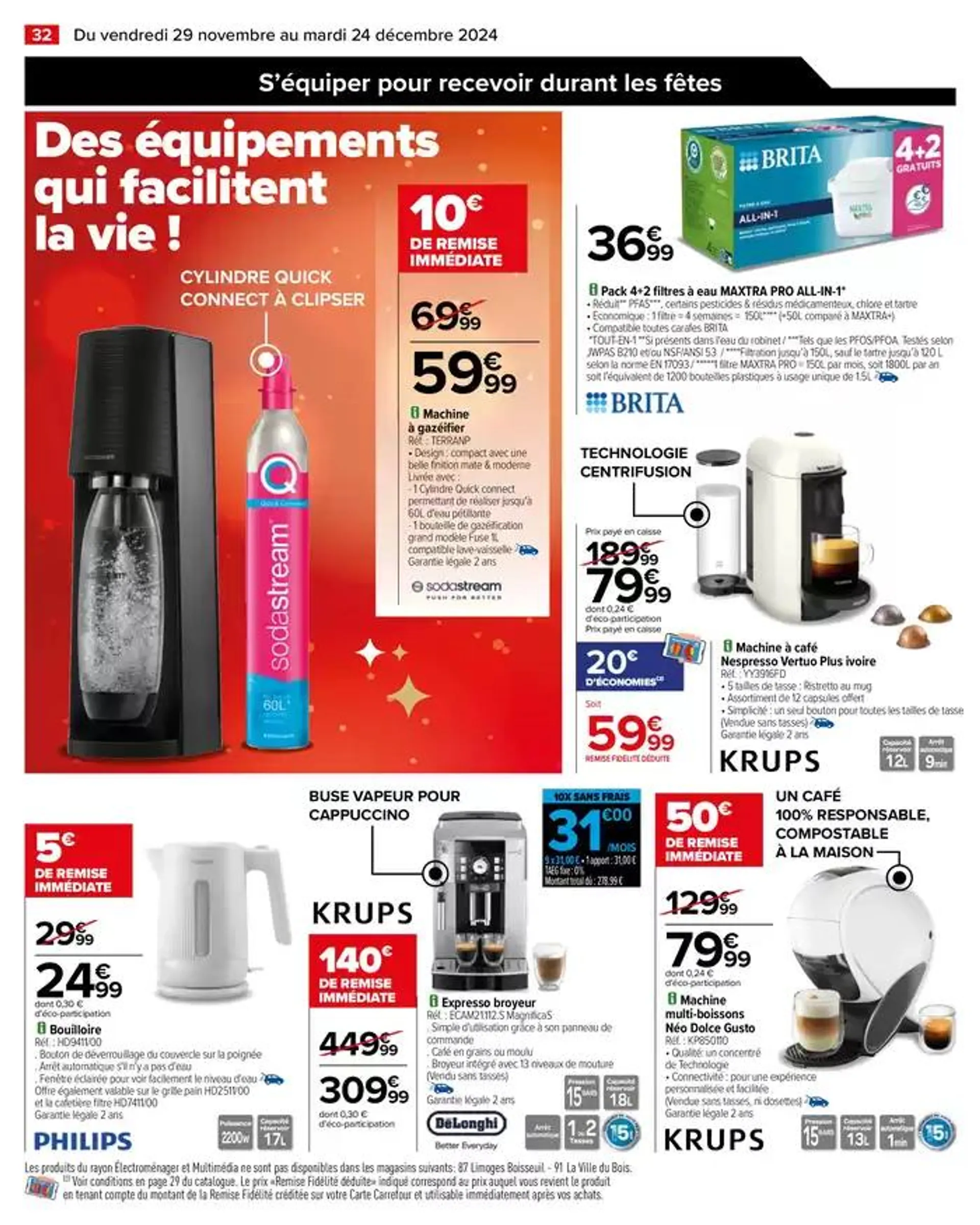 OFFREZ LA MAGIE DU HIGH-TECH POUR NOËL du 29 novembre au 24 décembre 2024 - Catalogue page 34