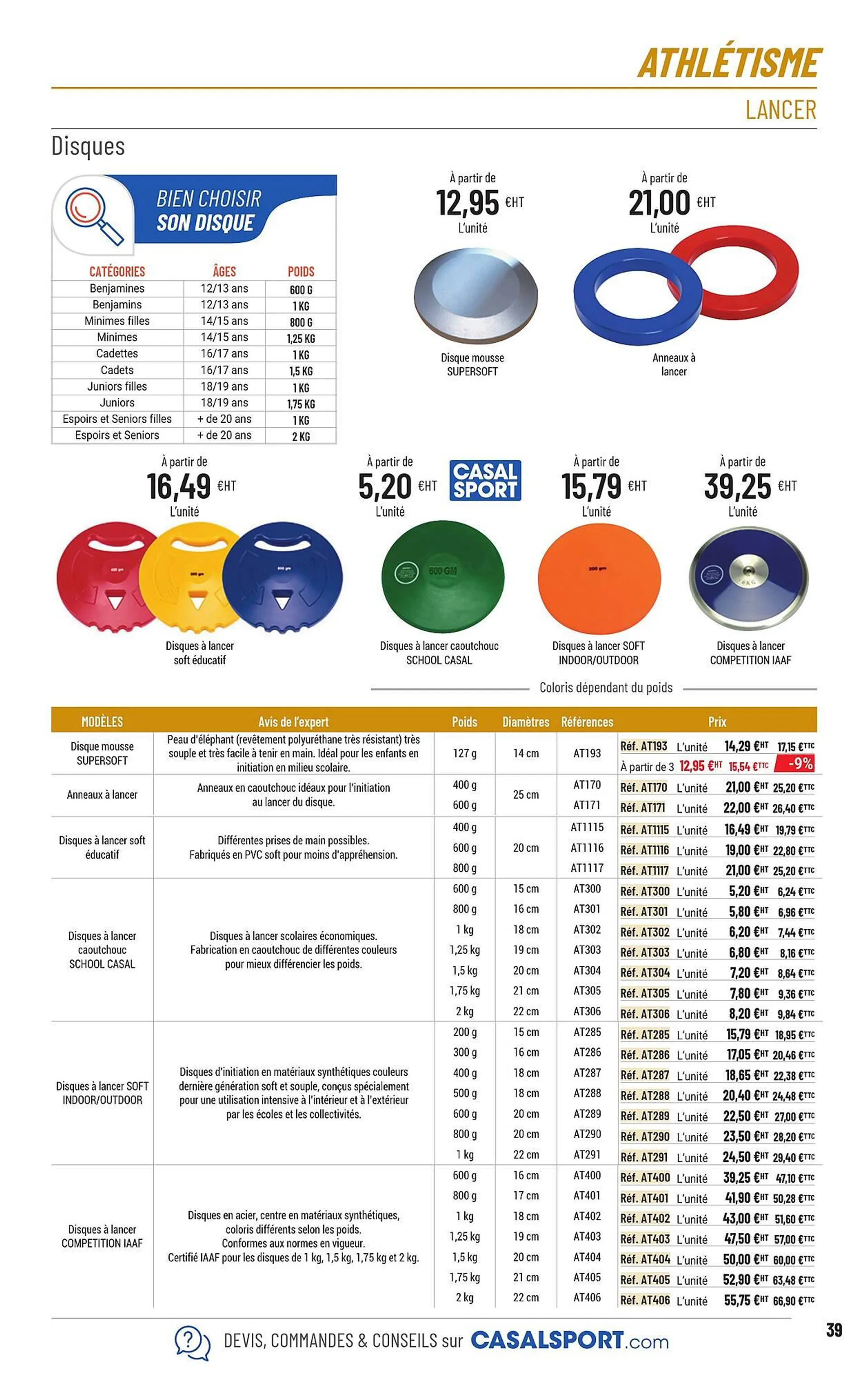 Catalogue Casal Sport du 1 février au 28 décembre 2024 - Catalogue page 9