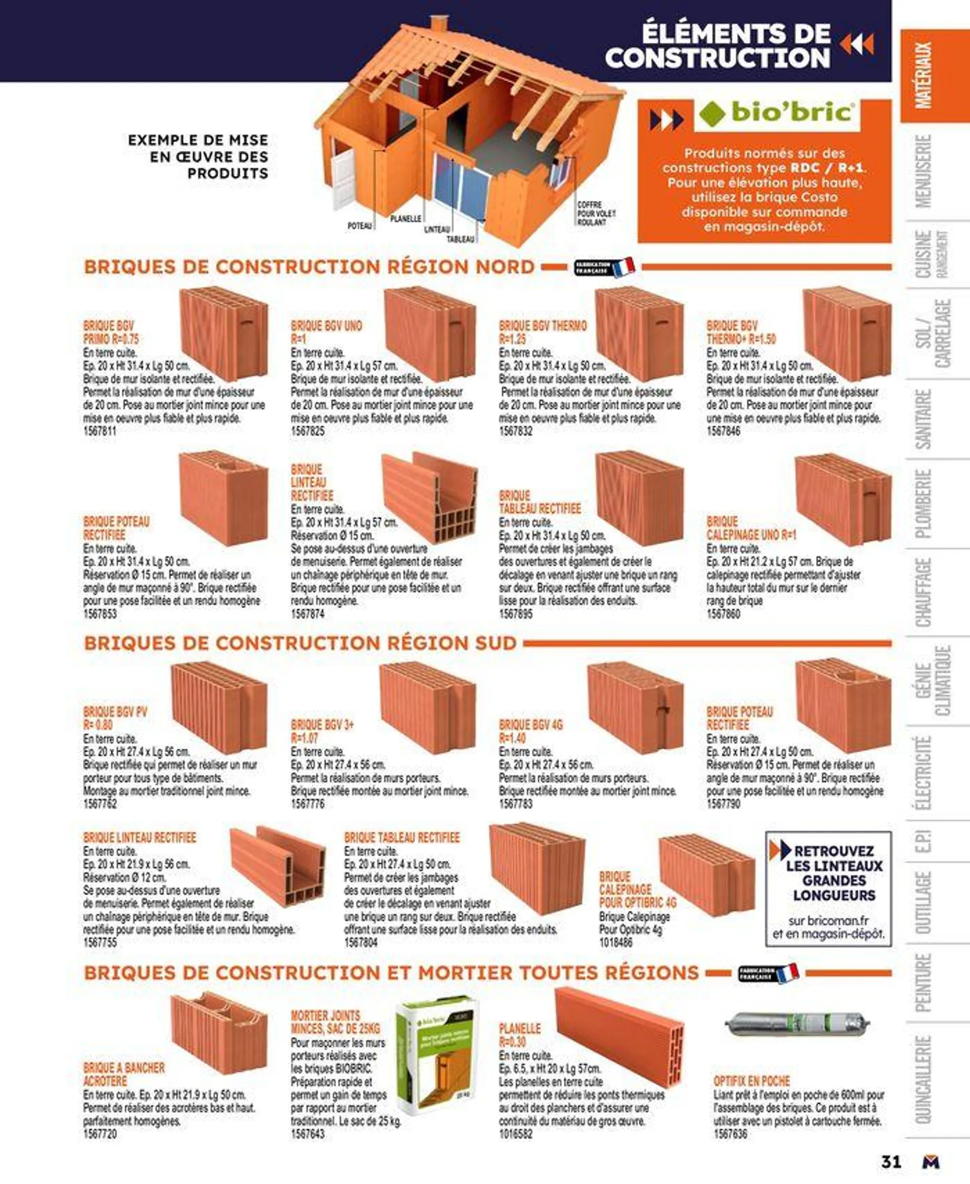 Guide produits 2024 du 15 mars au 31 décembre 2024 - Catalogue page 31