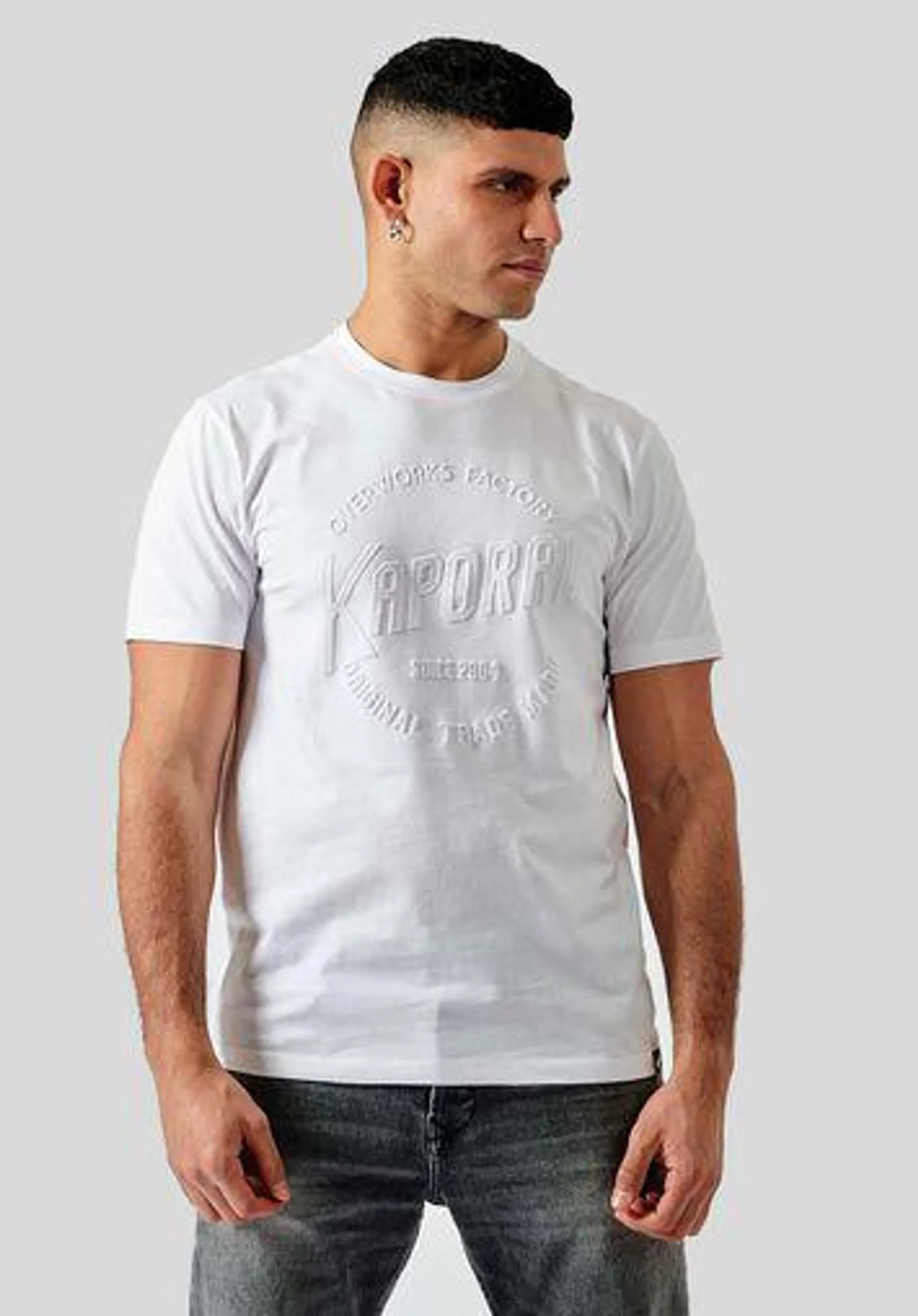 T-shirt blanc Homme 100% coton bio
