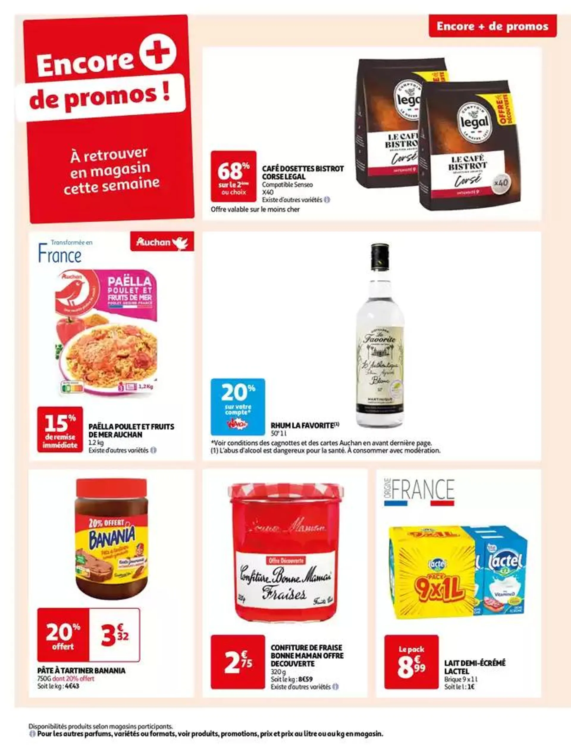 Une semaine d'offres à prix cassés  du 22 octobre au 28 octobre 2024 - Catalogue page 67