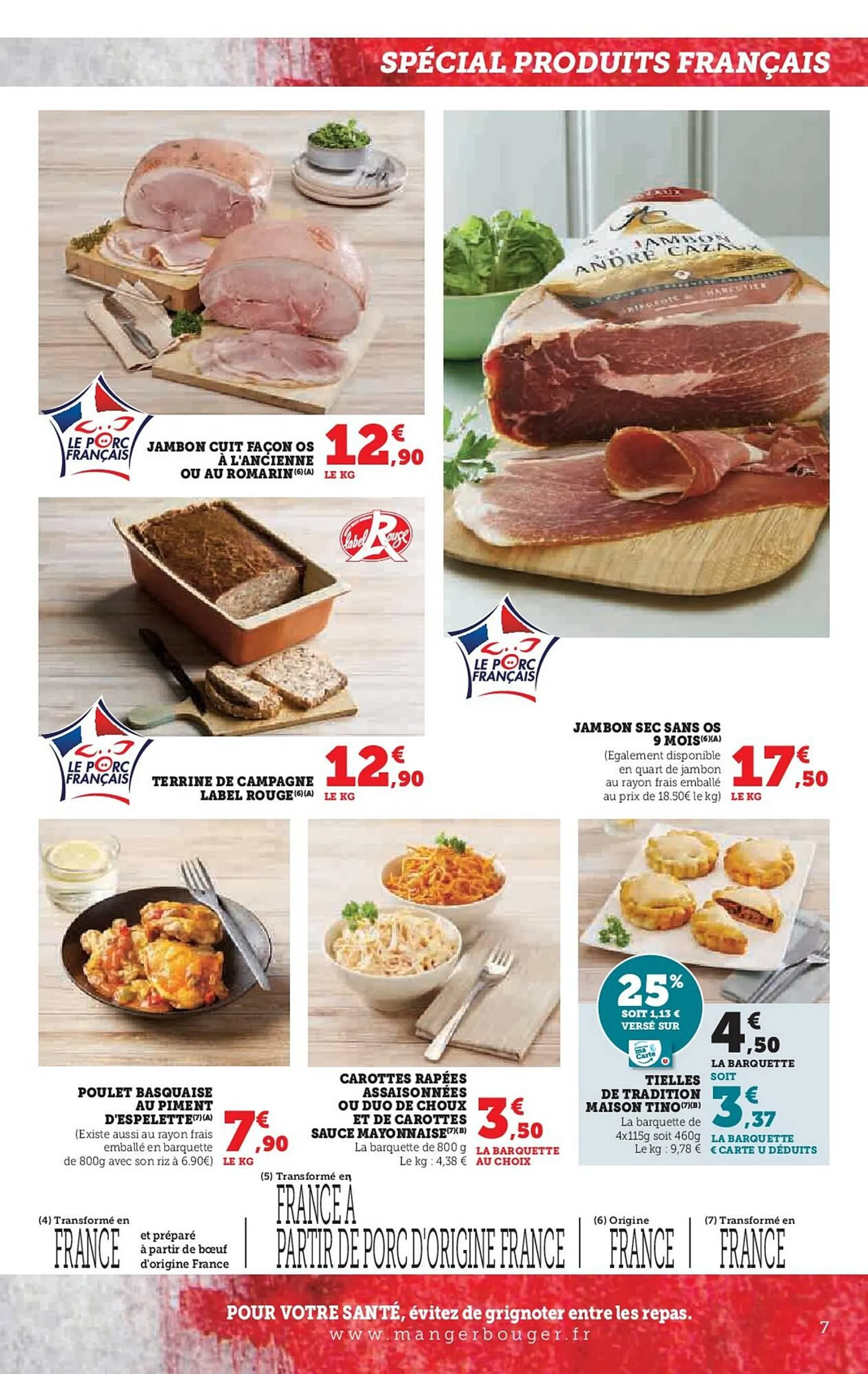 Catalogue U Express du 9 juillet au 14 juillet 2024 - Catalogue page 7