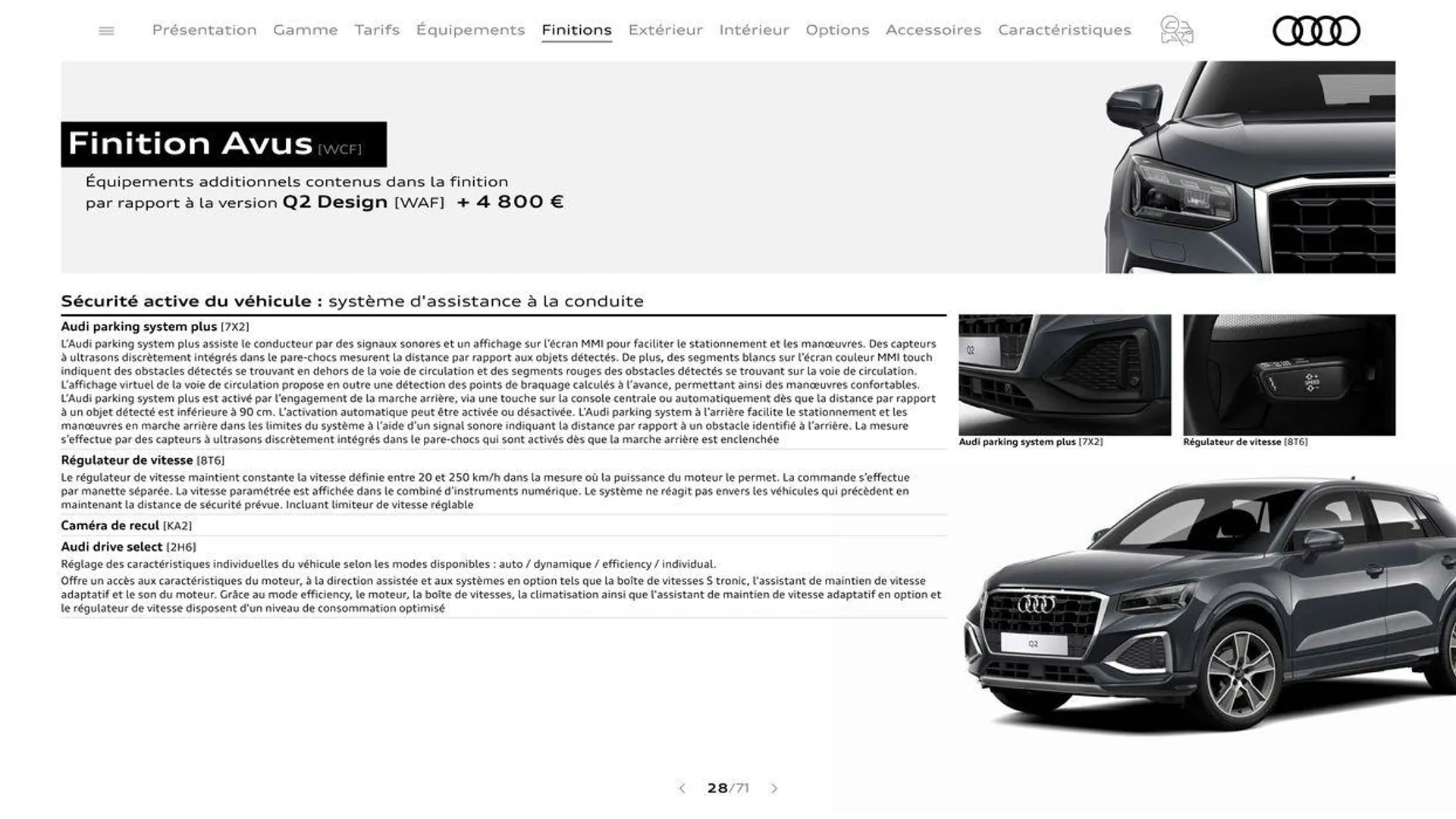 Audi Q2 du 20 août au 31 décembre 2024 - Catalogue page 28