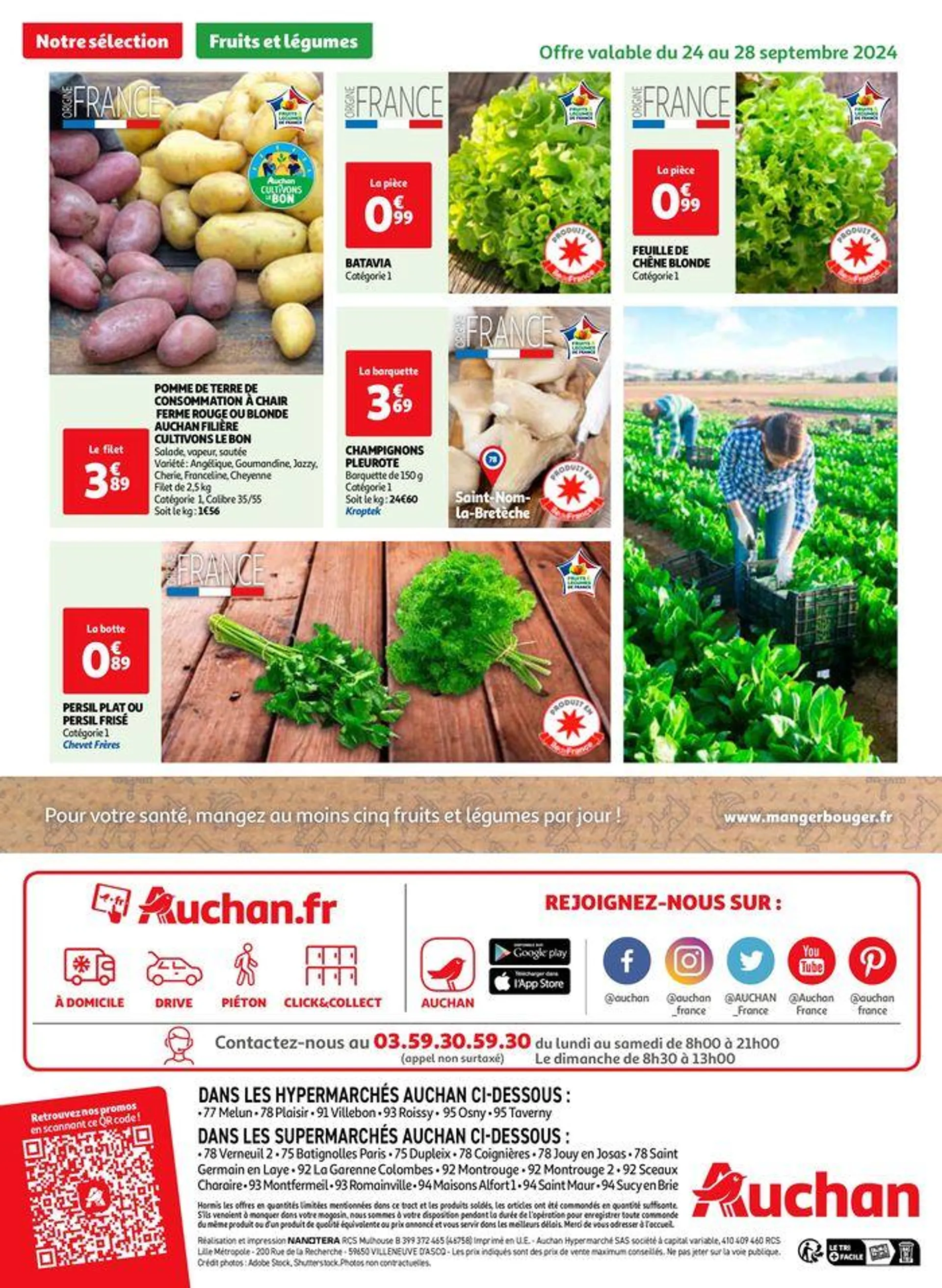 Saveurs Locales d'ILE DE FRANCE ! du 20 septembre au 29 octobre 2024 - Catalogue page 8