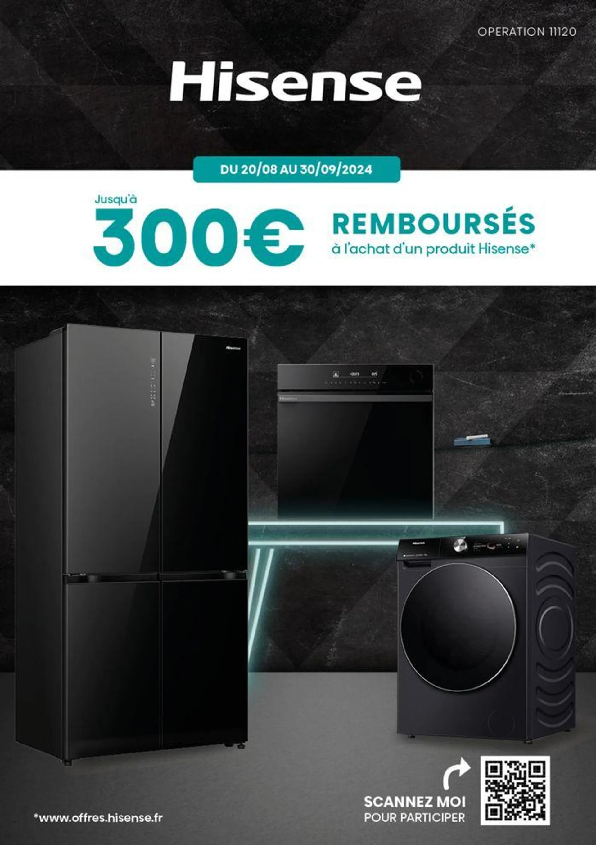 Hisense Jusquà 300€ remboursés - 1