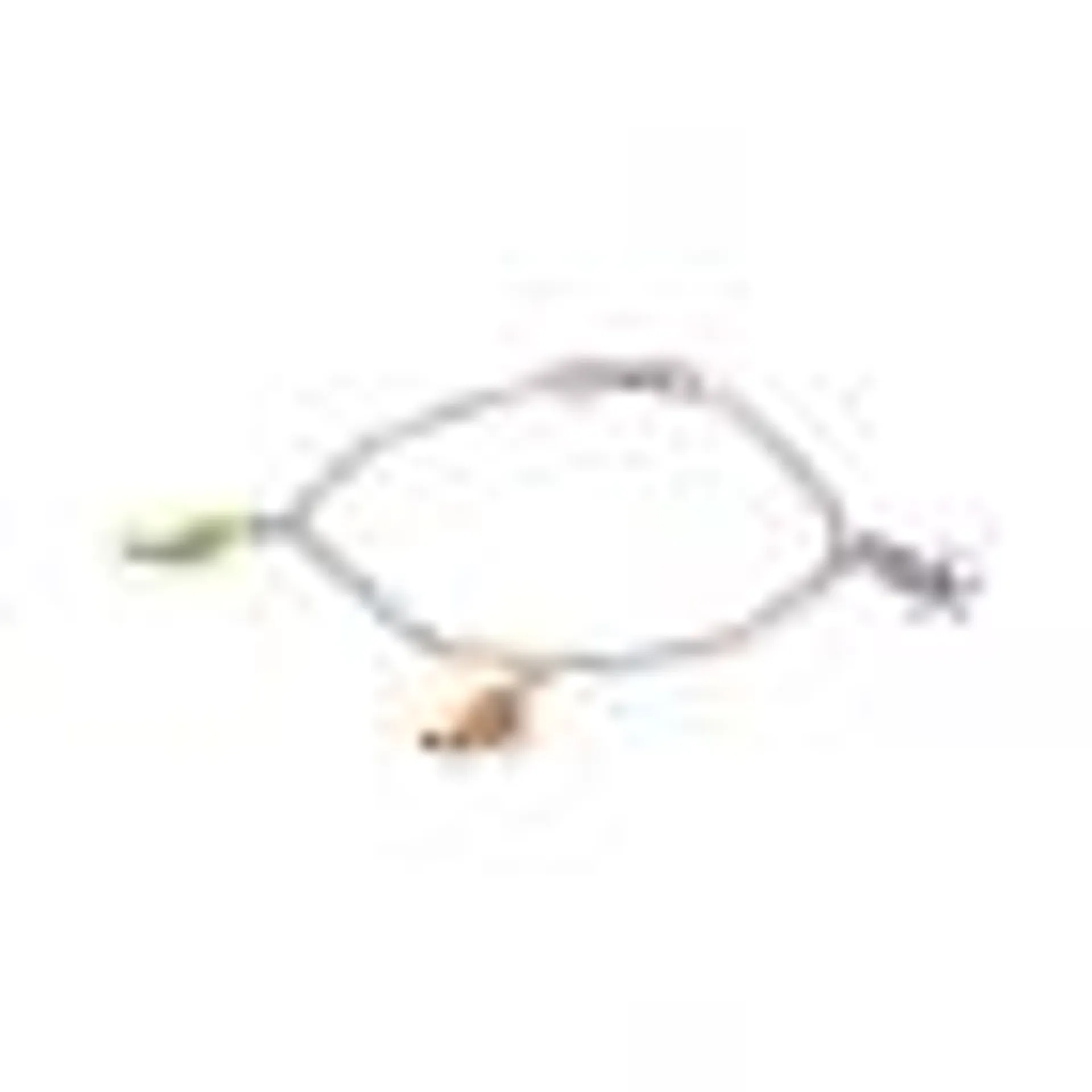 Bracelet enfant en argent 925/000 CARADOR motifs pieuvres