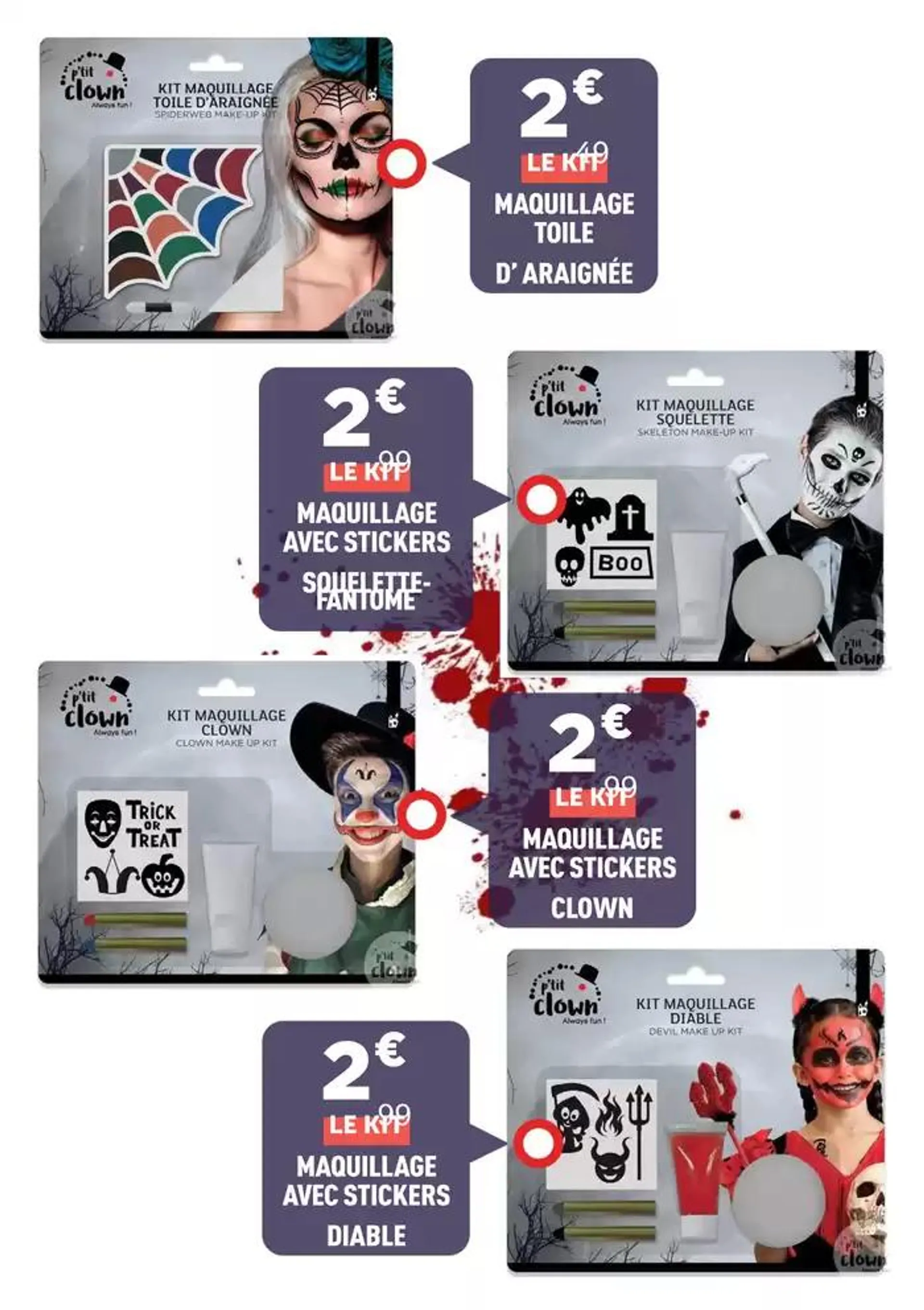 HALLOWEEN ZOE CONFETTI du 14 octobre au 27 octobre 2024 - Catalogue page 77