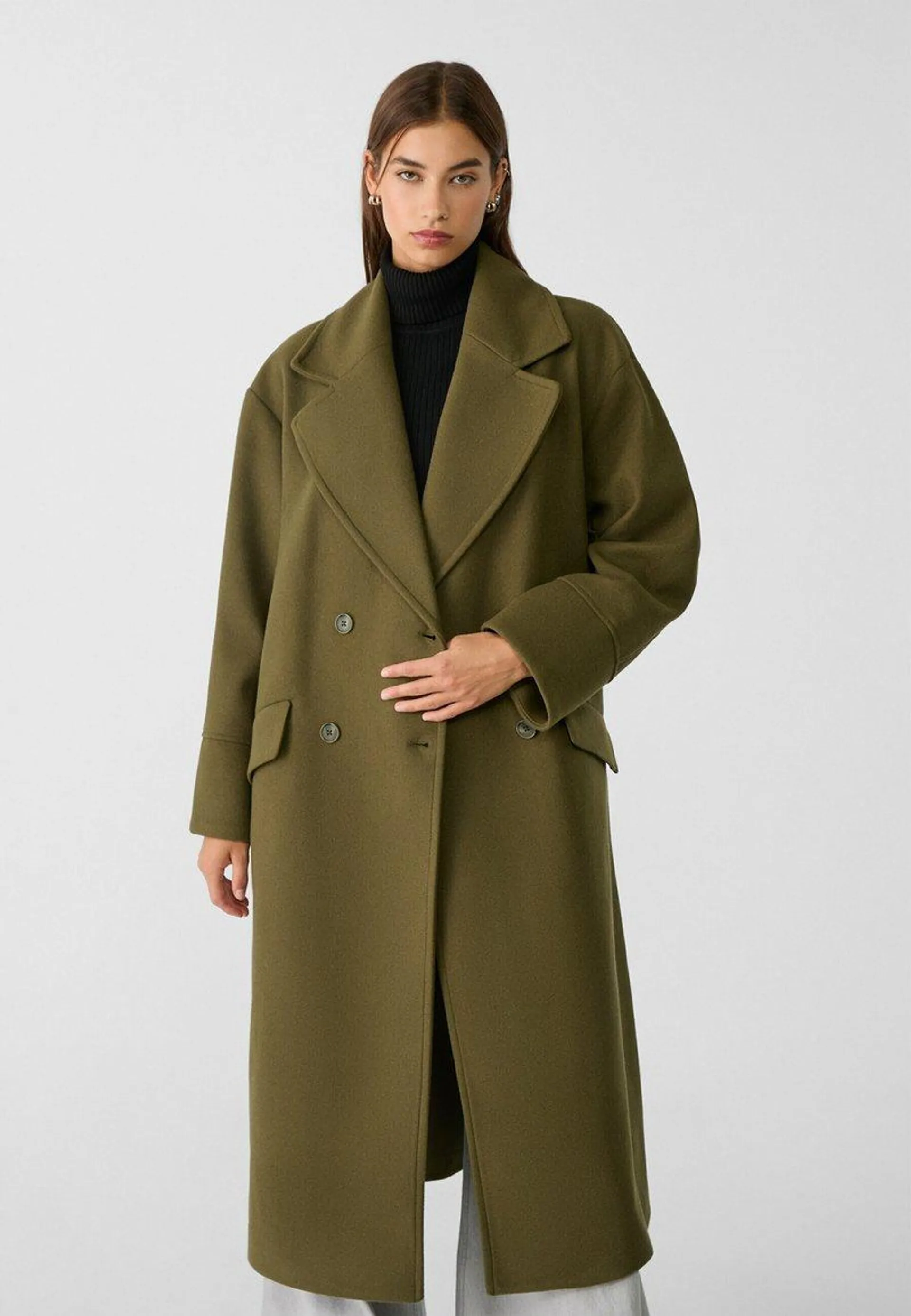 SOFT-TOUCH - Manteau classique - khaki