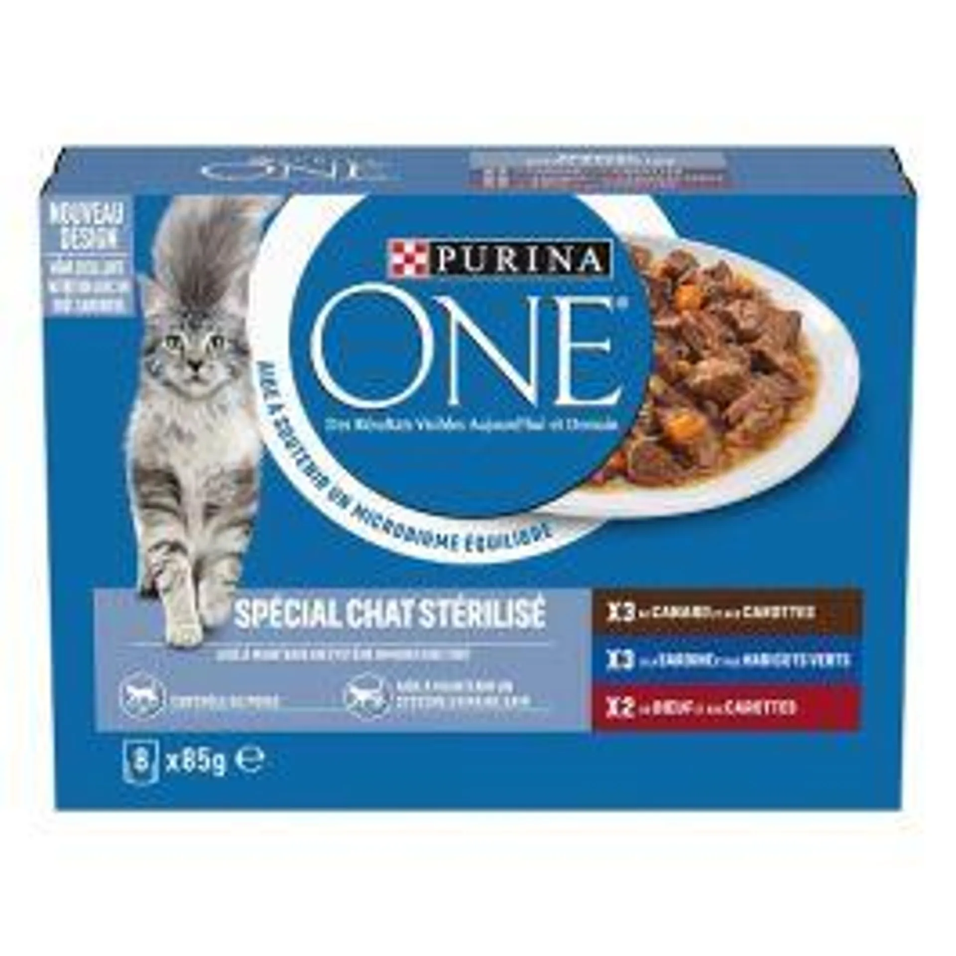 Effilés en sauce pour chat adulte stérilisé