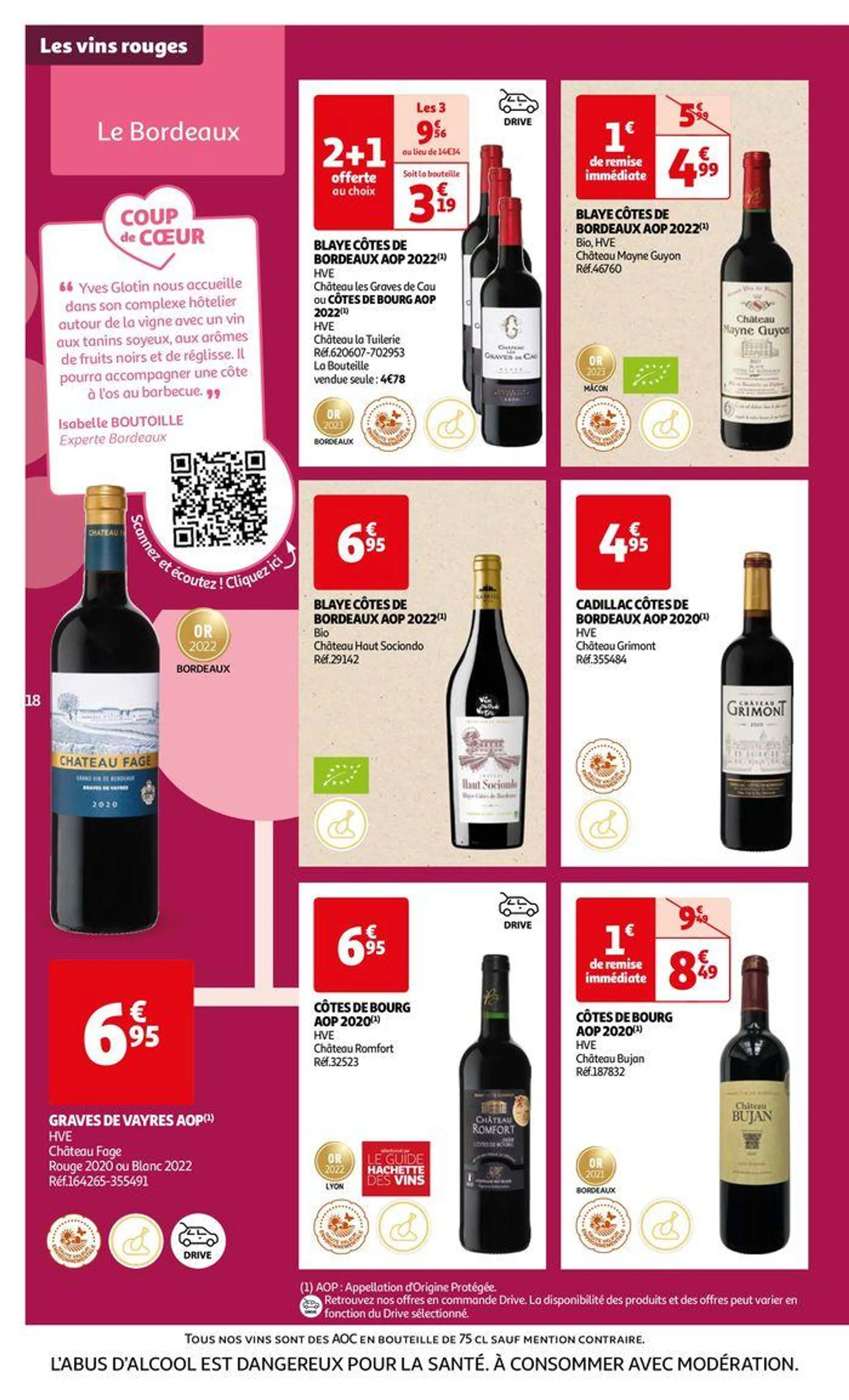 Foire au vins : Un grand choix de cuvées du 24 septembre au 7 octobre 2024 - Catalogue page 18