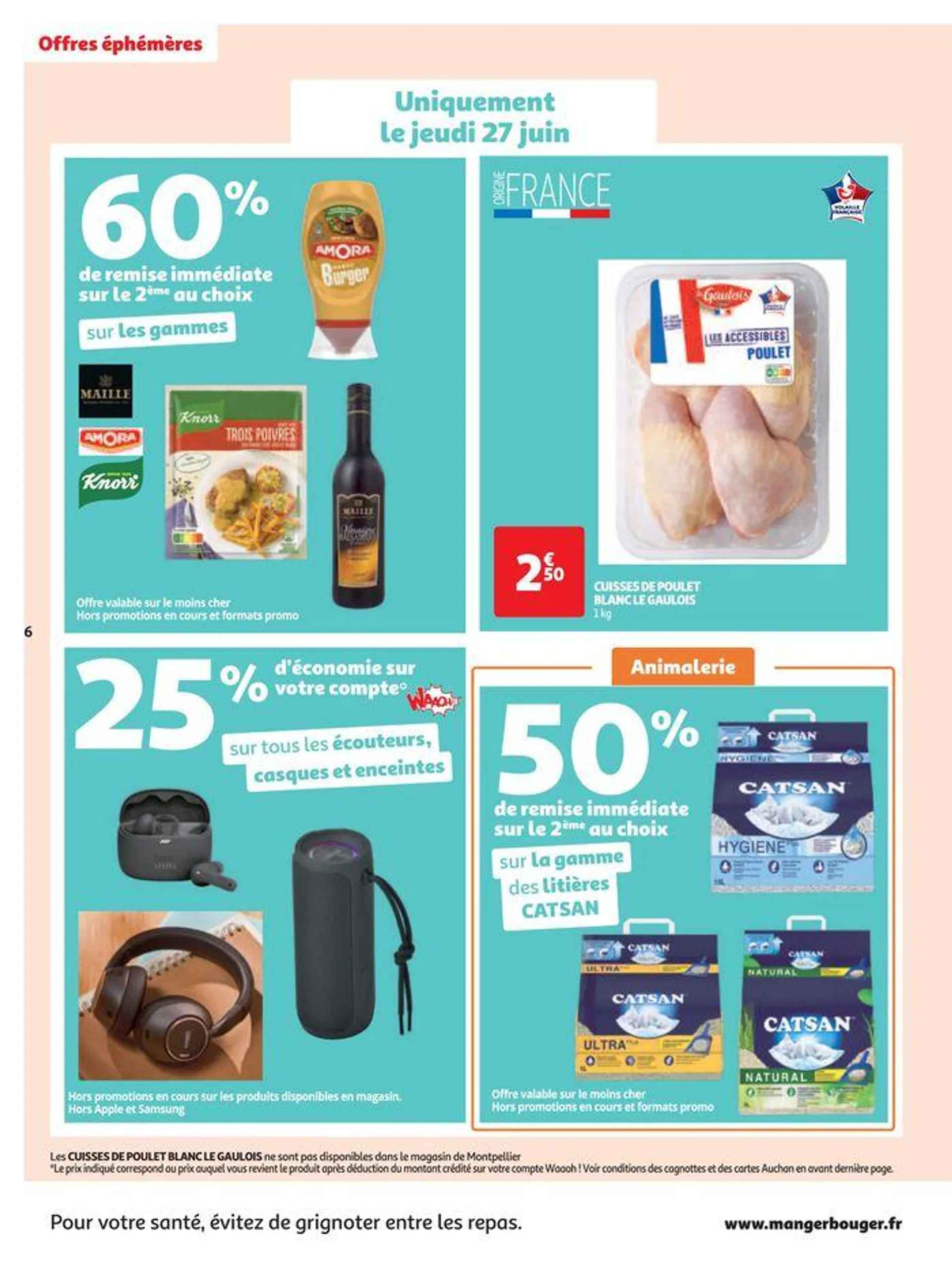 Nouveau magasin Angers du 25 juin au 1 juillet 2024 - Catalogue page 6