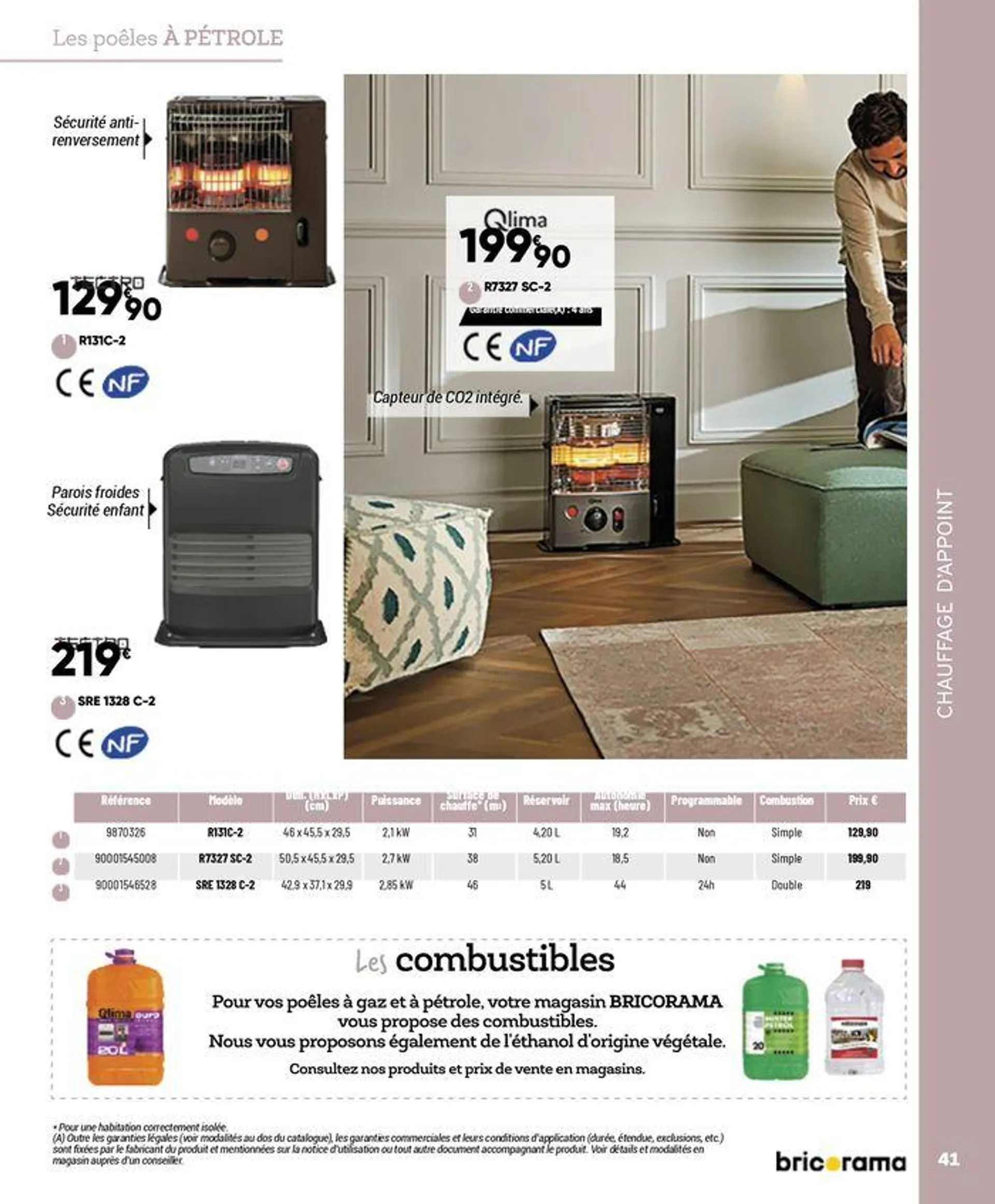 Collection Chauffage du 20 août au 31 octobre 2024 - Catalogue page 41