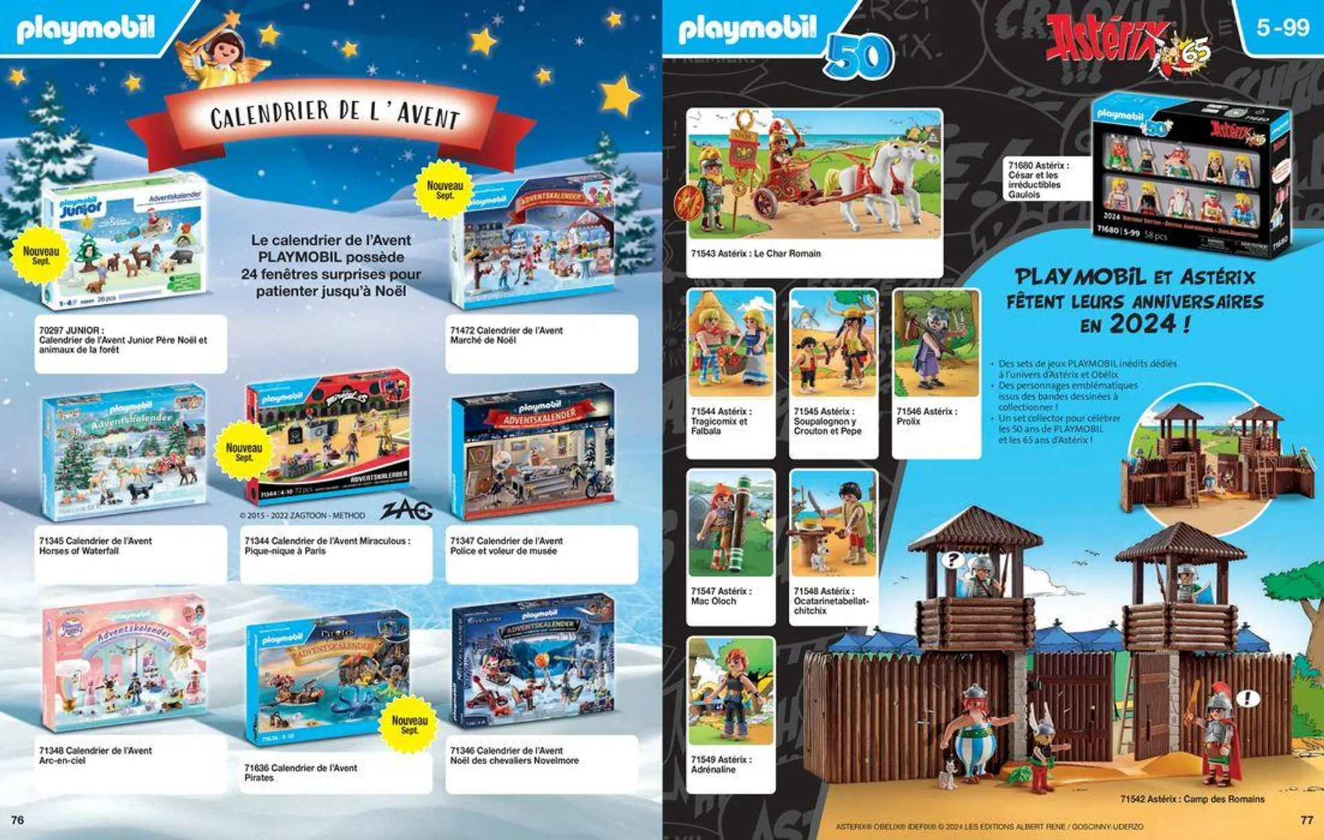 Catalogue Playmobil du 5 juillet au 31 décembre 2024 - Catalogue page 40