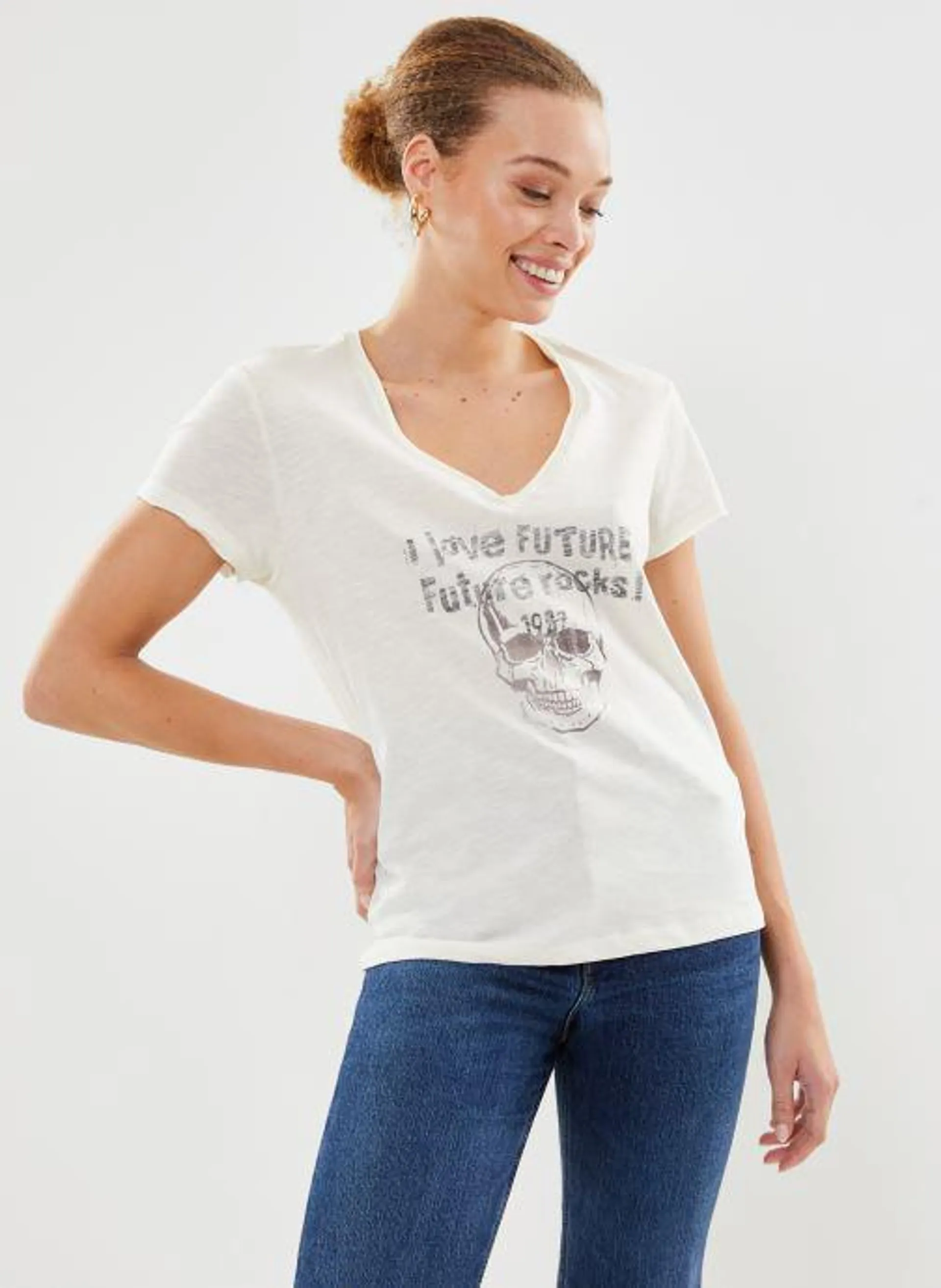 IKKS Women T-shirt - Tsh MC V BY10005 Blanc