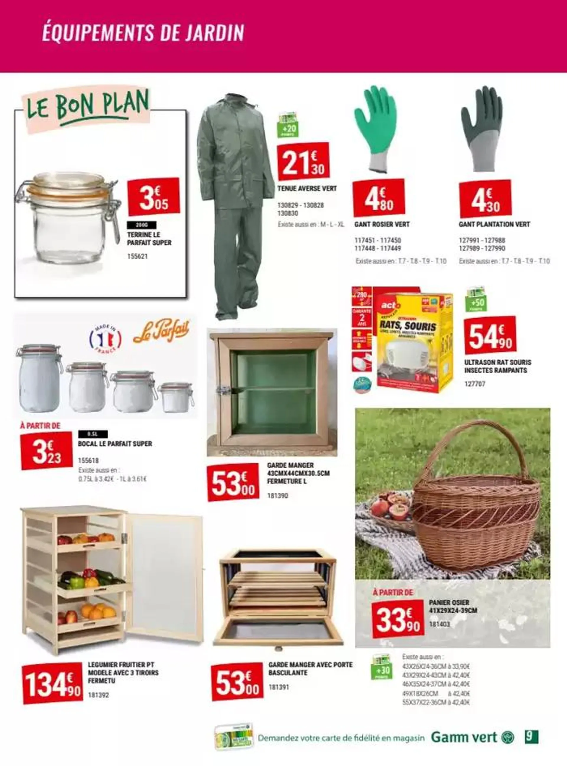 Cap sur le plein air du 25 septembre au 13 octobre 2024 - Catalogue page 9