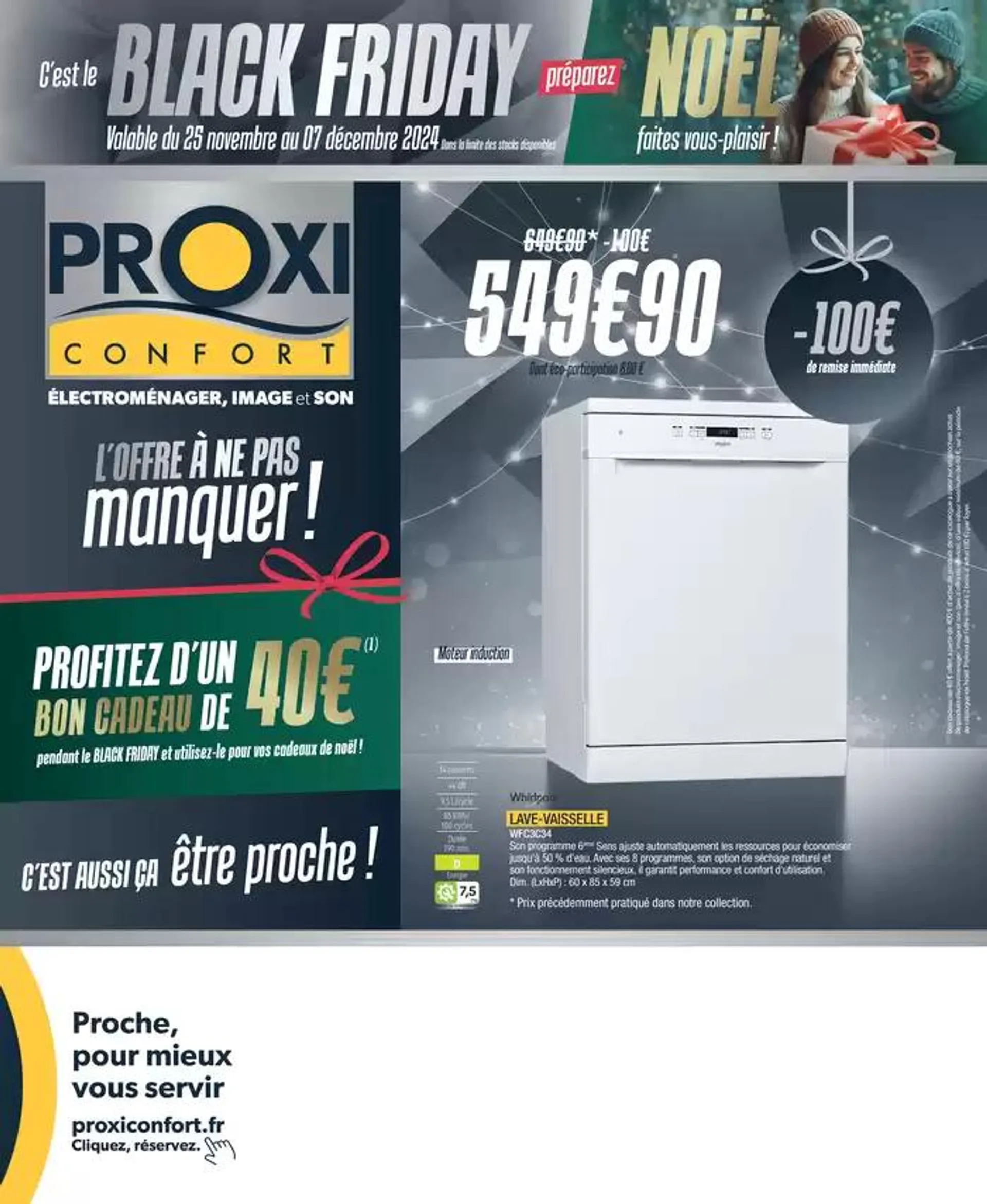 Tabloïd Proxiconfort Black Friday / Noël BP 2024 - 1