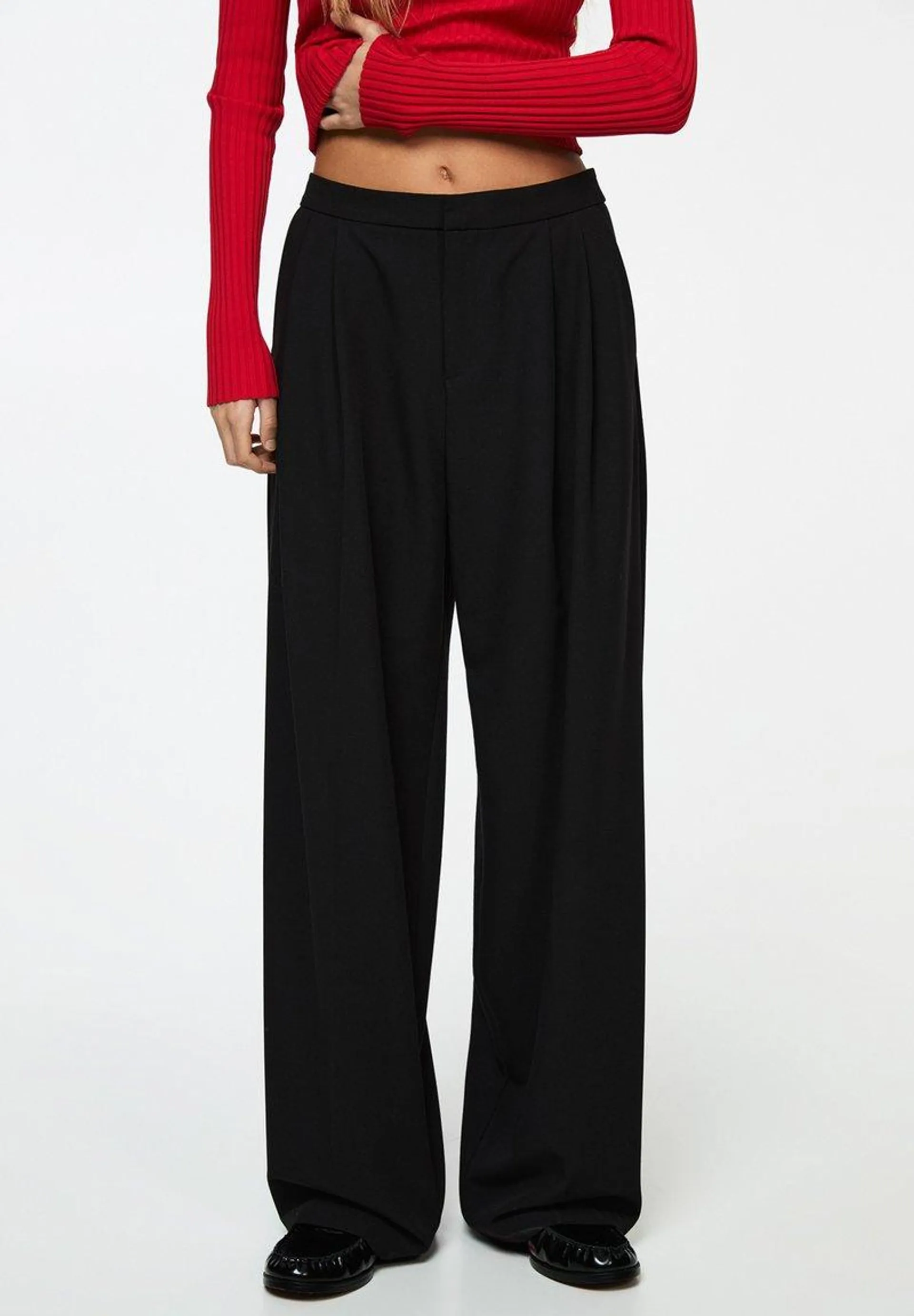 Pantalon classique - black