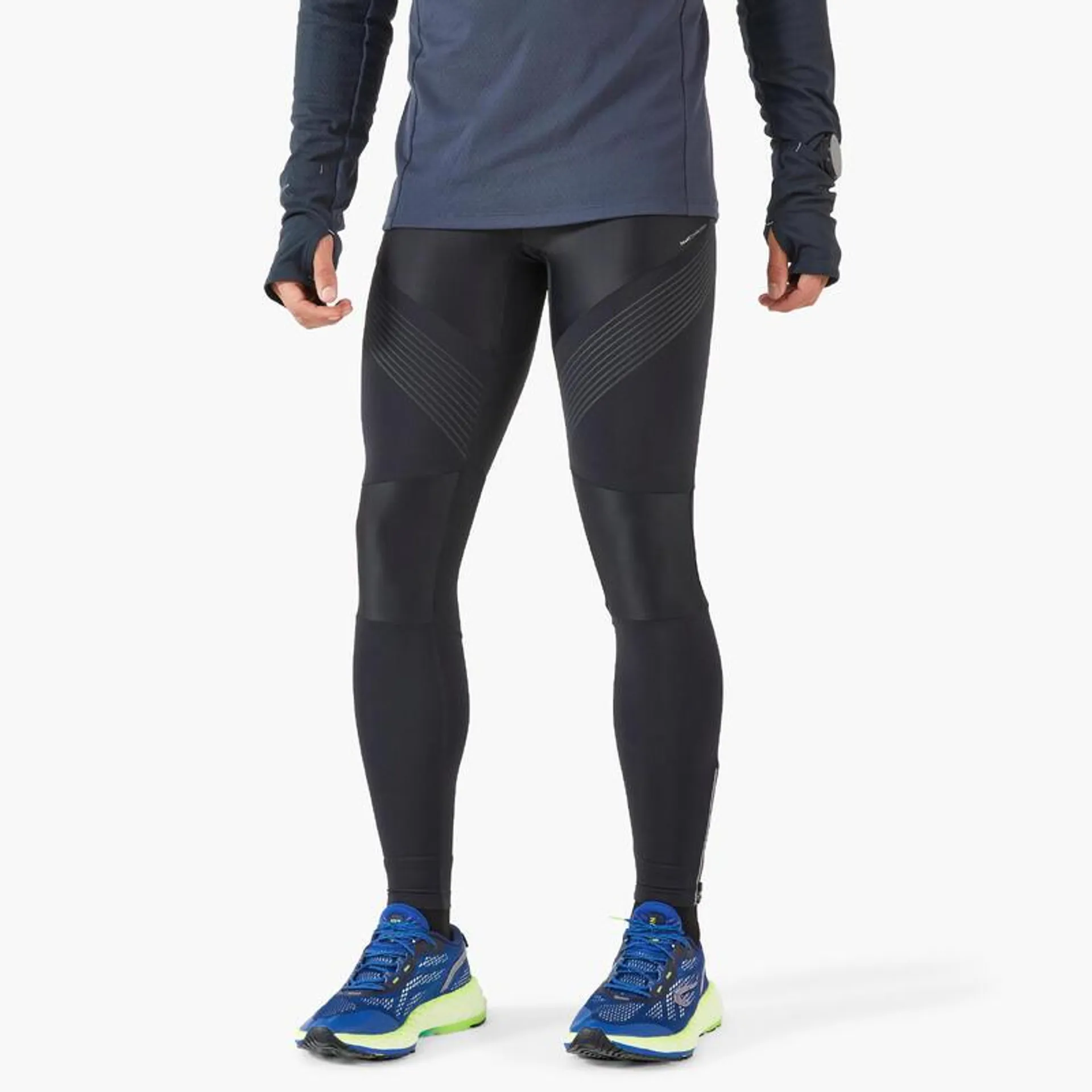 Collant de running Homme - KIPRUN Run 900 Compress Noir