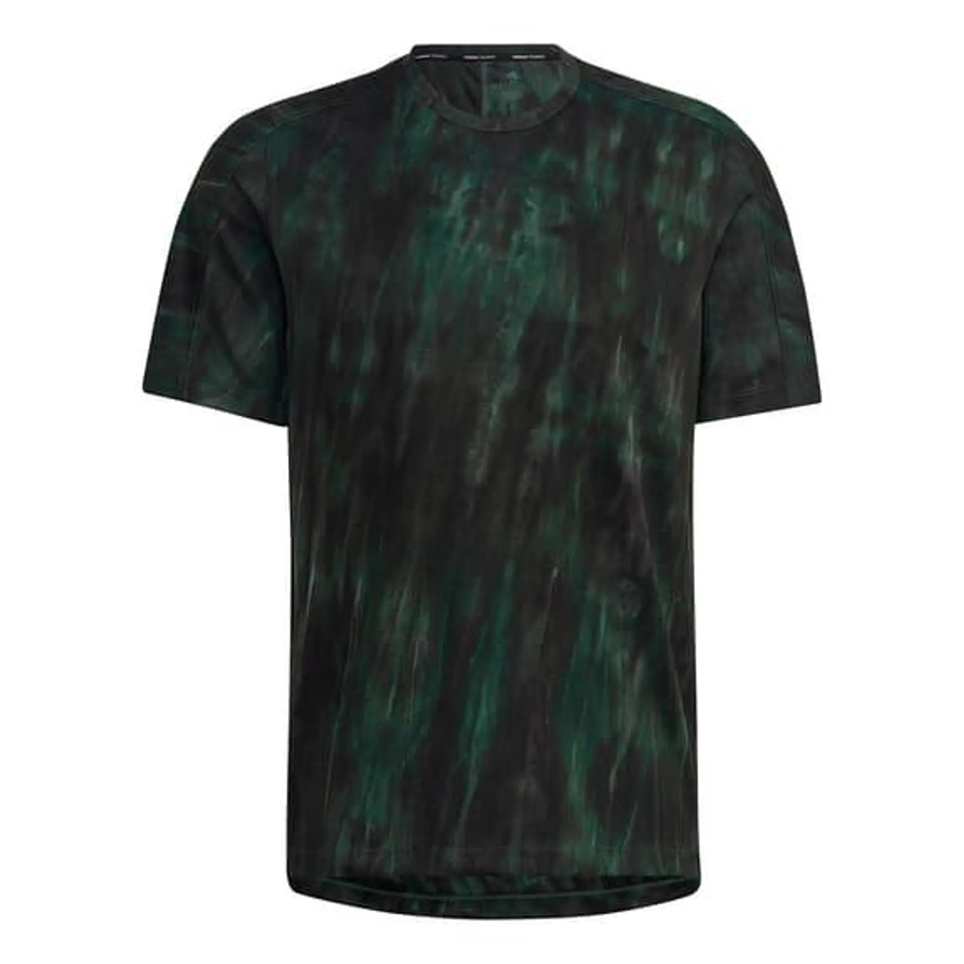 T-shirt adidas Workout Spray Dye manche courte noir bleu