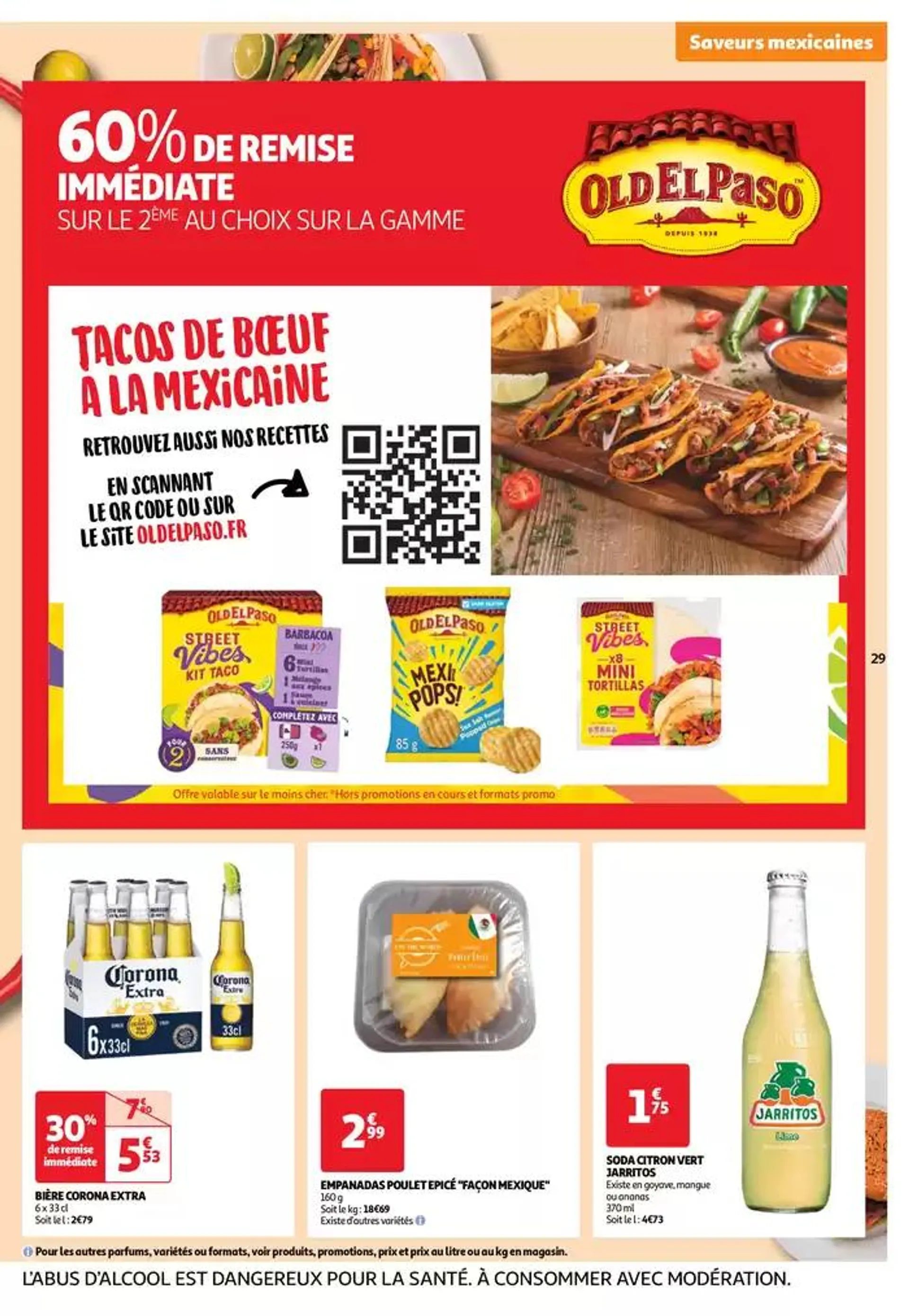 Top depart : 25 jours Auchan  du 29 octobre au 4 novembre 2024 - Catalogue page 29