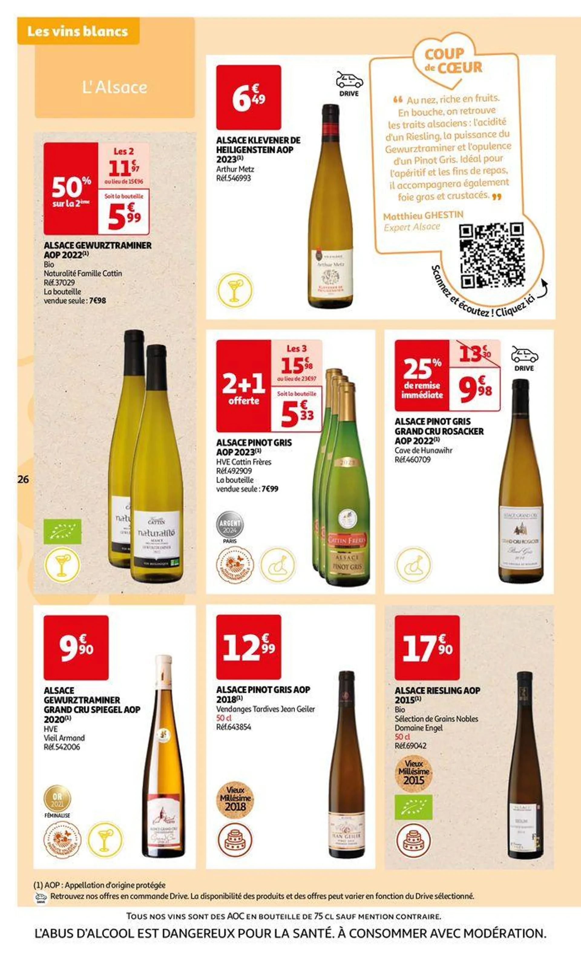 Foire au vins : Un grand choix de cuvées du 24 septembre au 7 octobre 2024 - Catalogue page 26