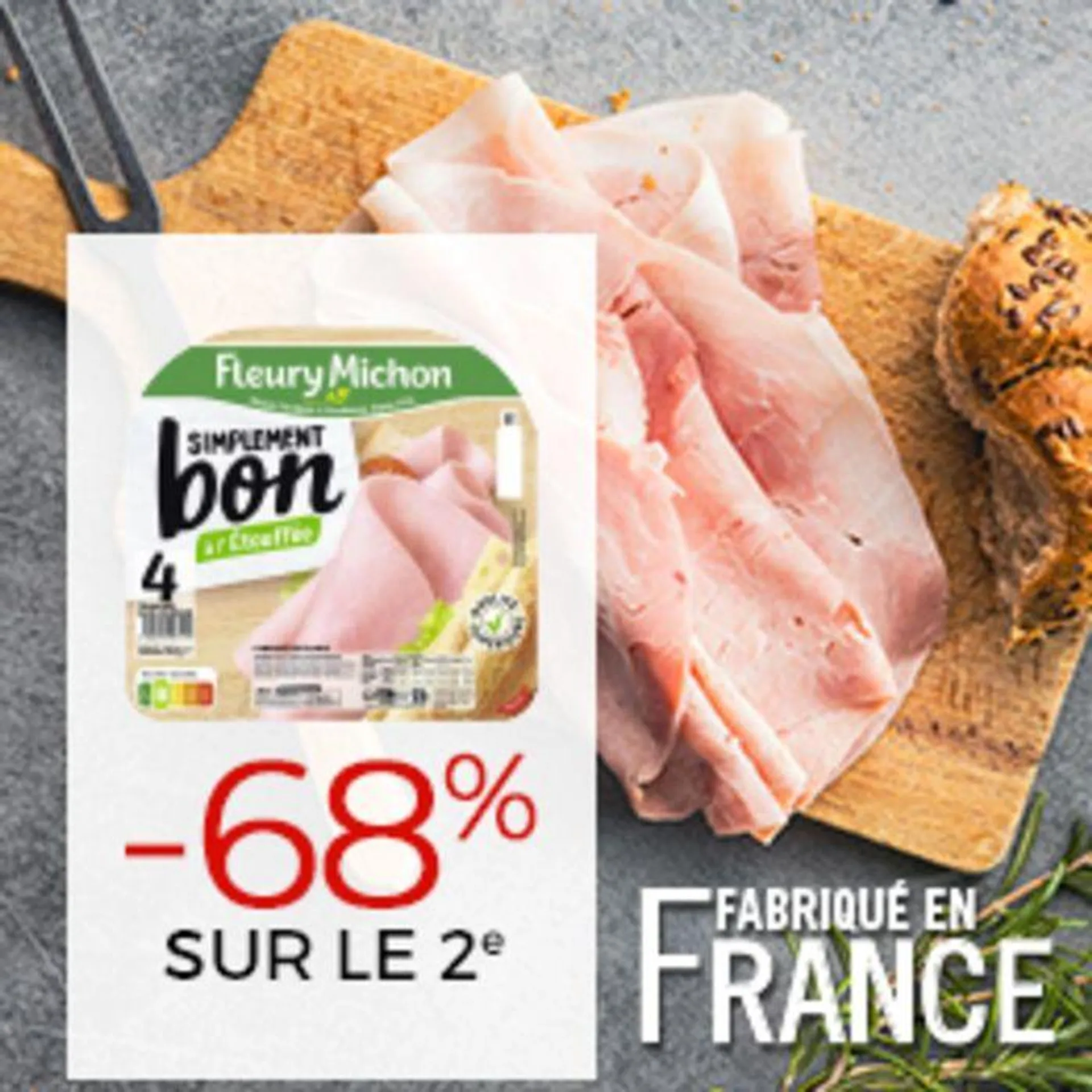 -68% sur le 2ème - 1