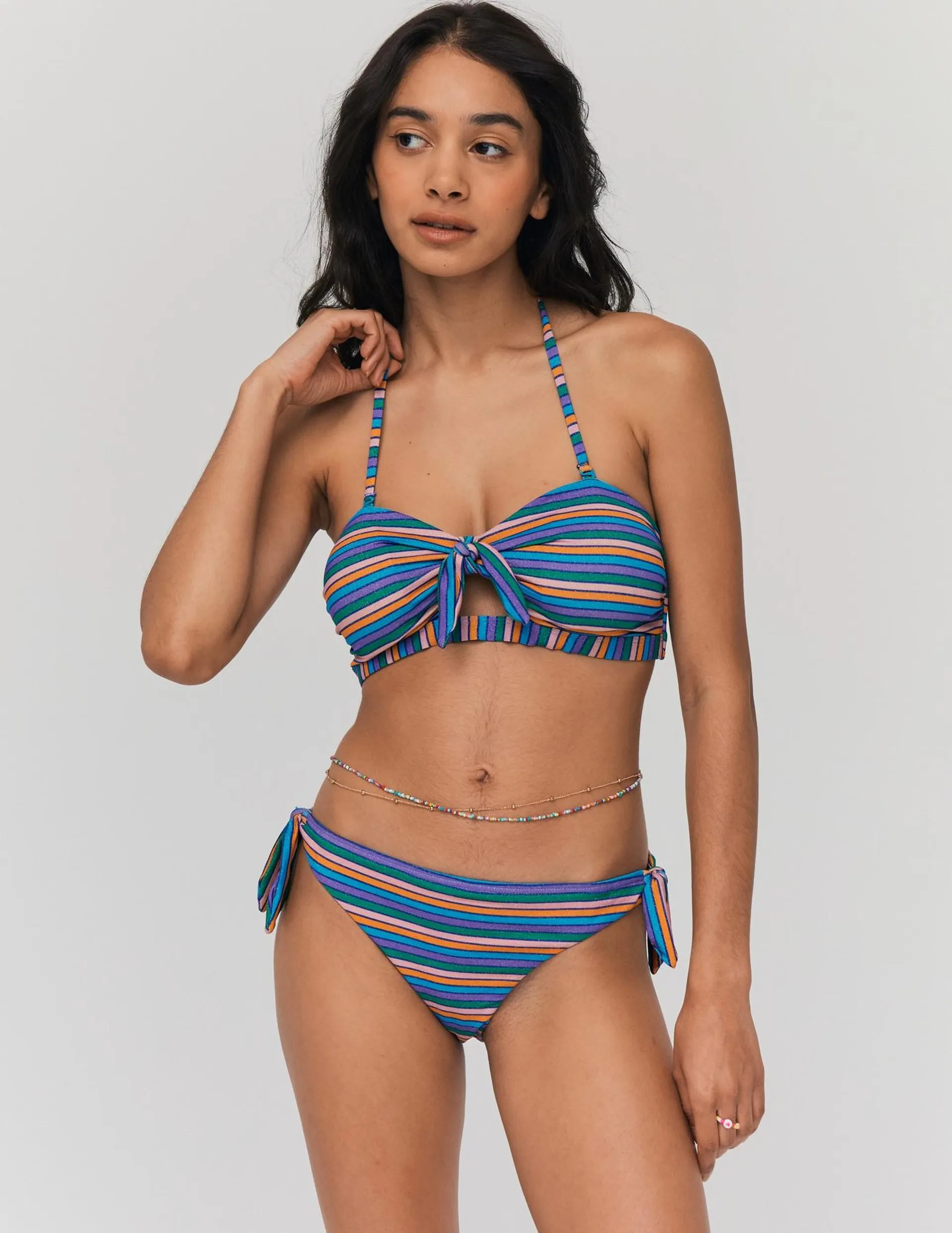 Haut de maillot de bain bandeau NEW YORK - Multicolore