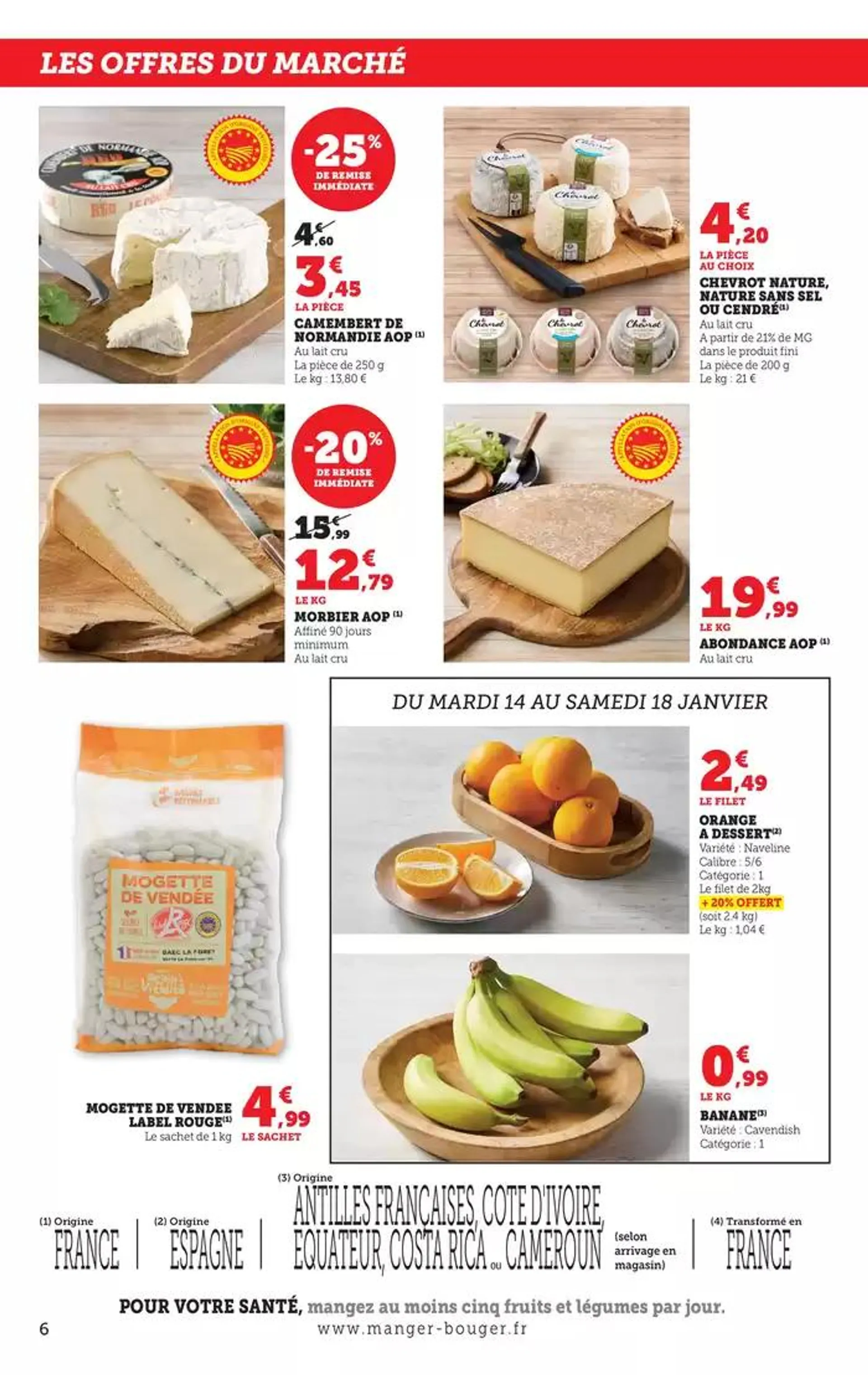 Le marché à prix bas! du 14 janvier au 19 janvier 2025 - Catalogue page 6