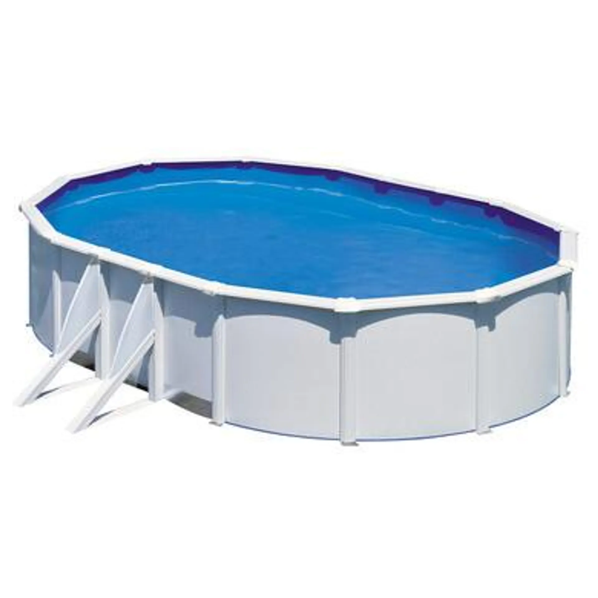 Piscine ovale en acier 527x327x132cm FS