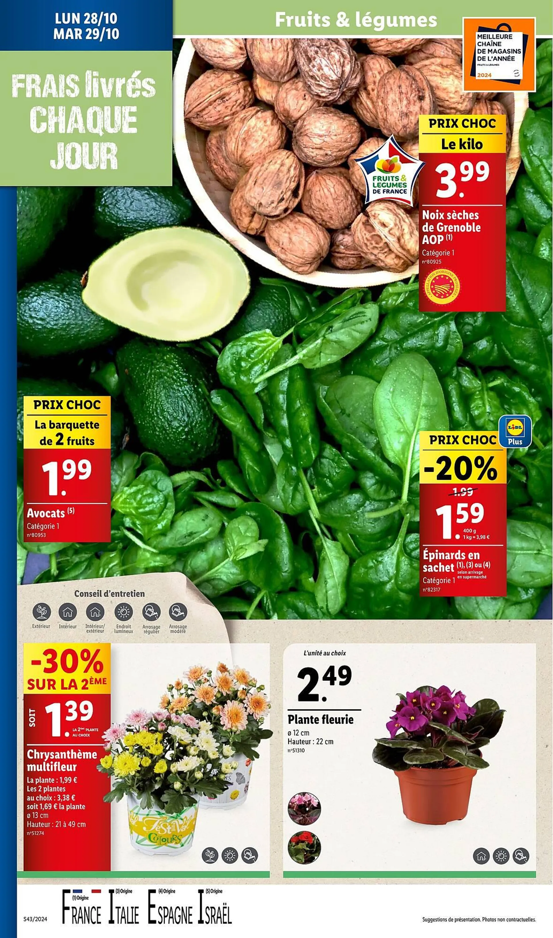 Catalogue Lidl du 23 octobre au 29 octobre 2024 - Catalogue page 30