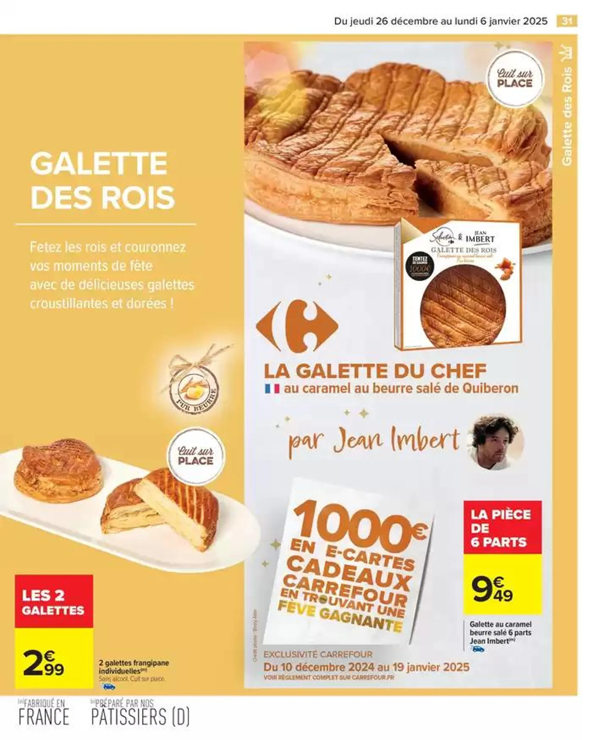 - 50% SUR LE 2ÈME PRODUIT du 26 décembre au 6 janvier 2025 - Catalogue page 37