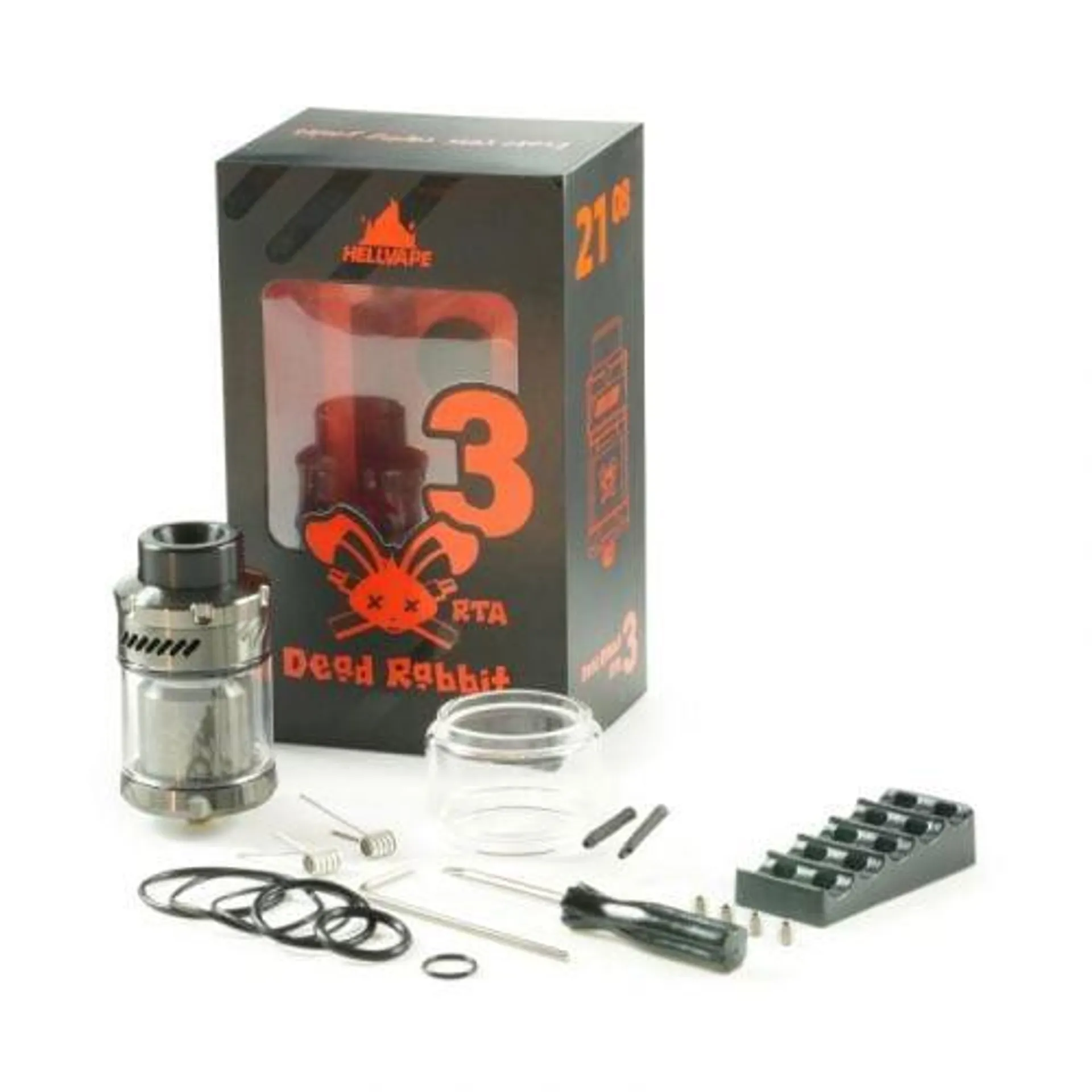 Atomiseur reconstructible DEAD RABBIT V3 RTA Hellvape